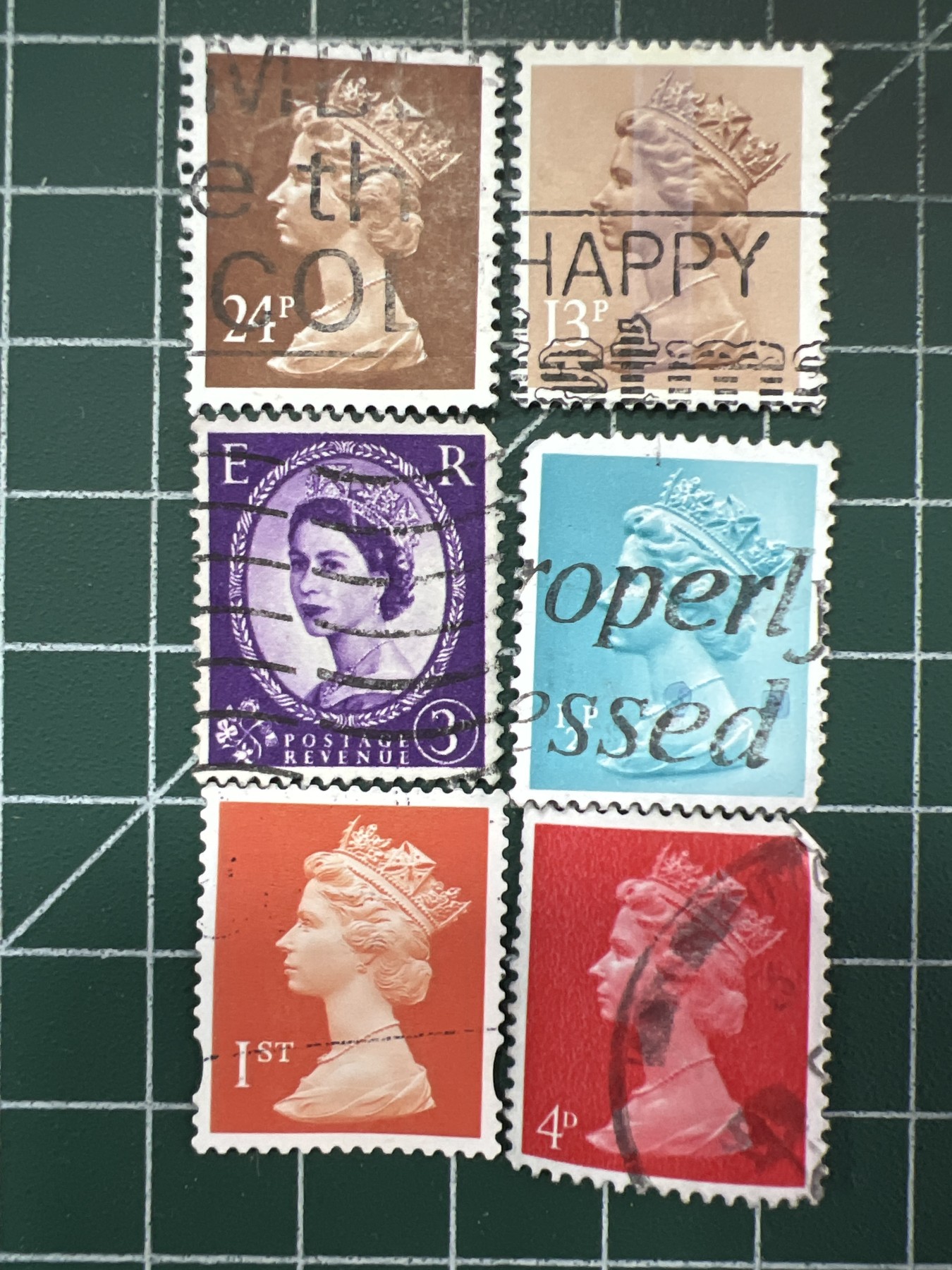 第533期  邮票专场 （无押金，捡漏，全场50包邮，偏远地区除外，接收代拍业务） 女王邮票15