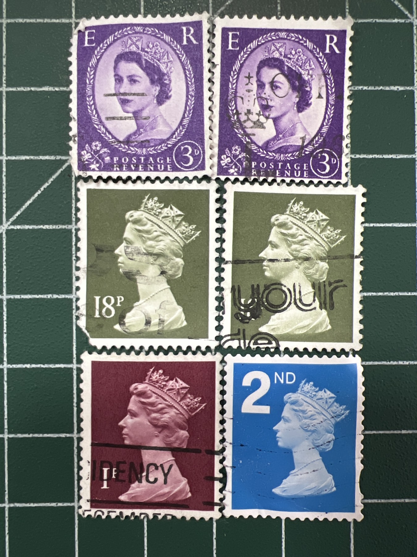 第533期  邮票专场 （无押金，捡漏，全场50包邮，偏远地区除外，接收代拍业务） 女王邮票30