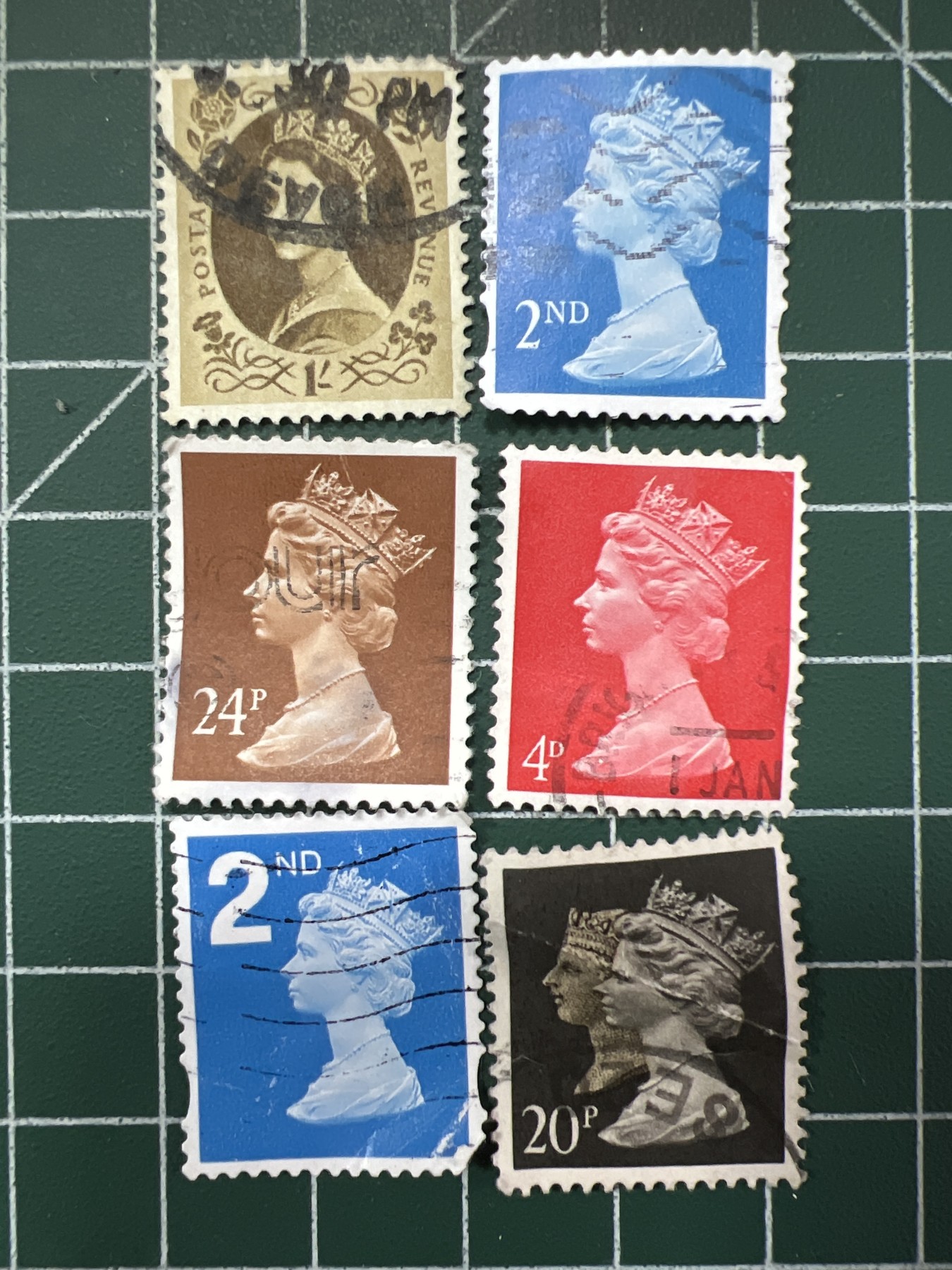 第533期  邮票专场 （无押金，捡漏，全场50包邮，偏远地区除外，接收代拍业务） 女王邮票52