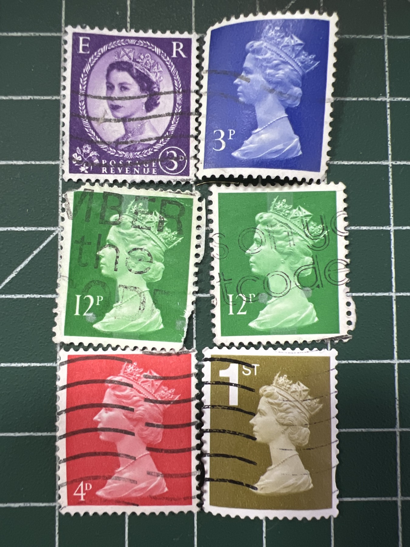 第707期 邮票、明信片专场 （无押金，捡漏，全场50包邮，偏远地区除外，接收代拍业务，本店十天发一次货） 女王邮票21