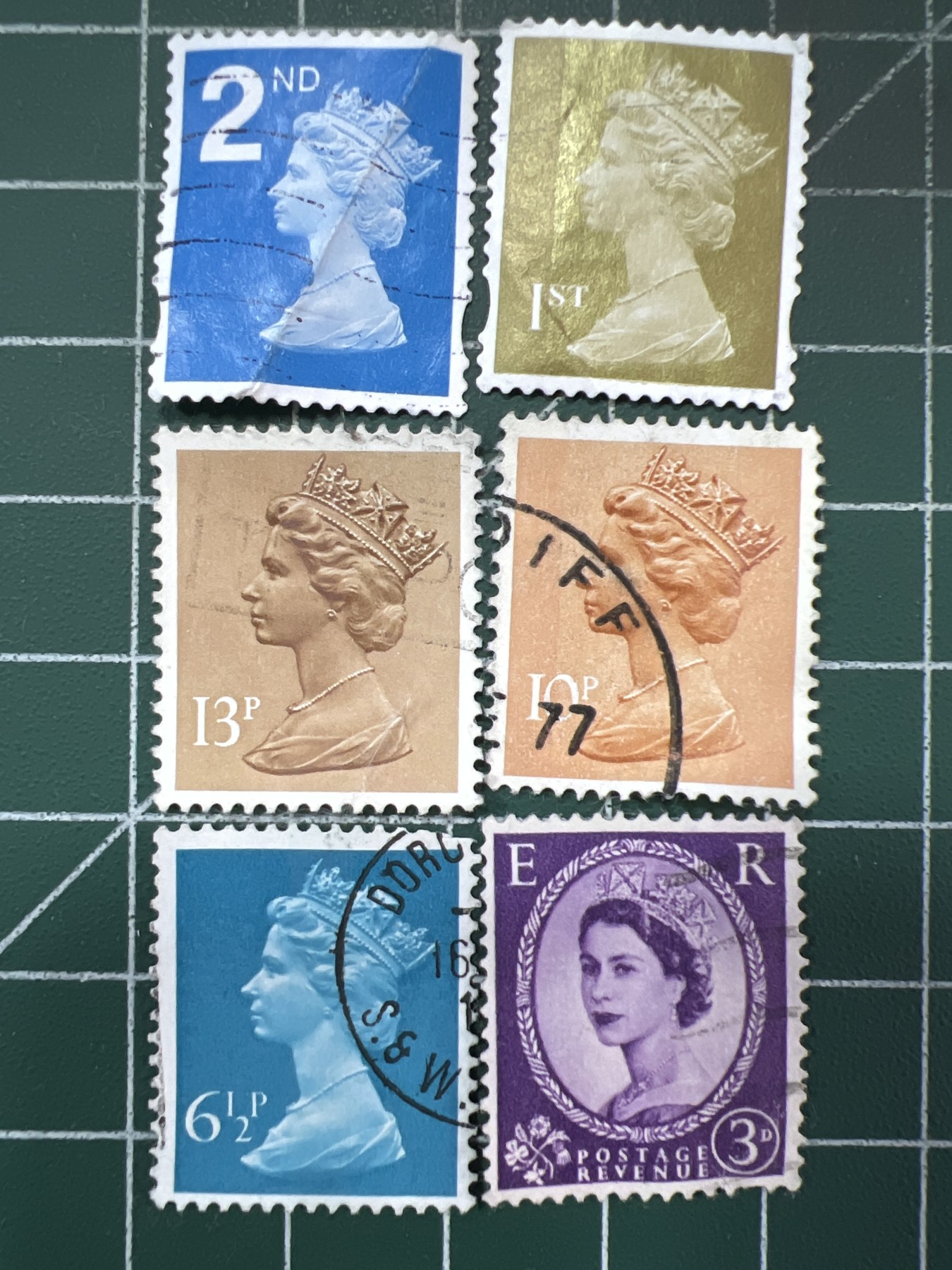 第533期  邮票专场 （无押金，捡漏，全场50包邮，偏远地区除外，接收代拍业务） 女王邮票24