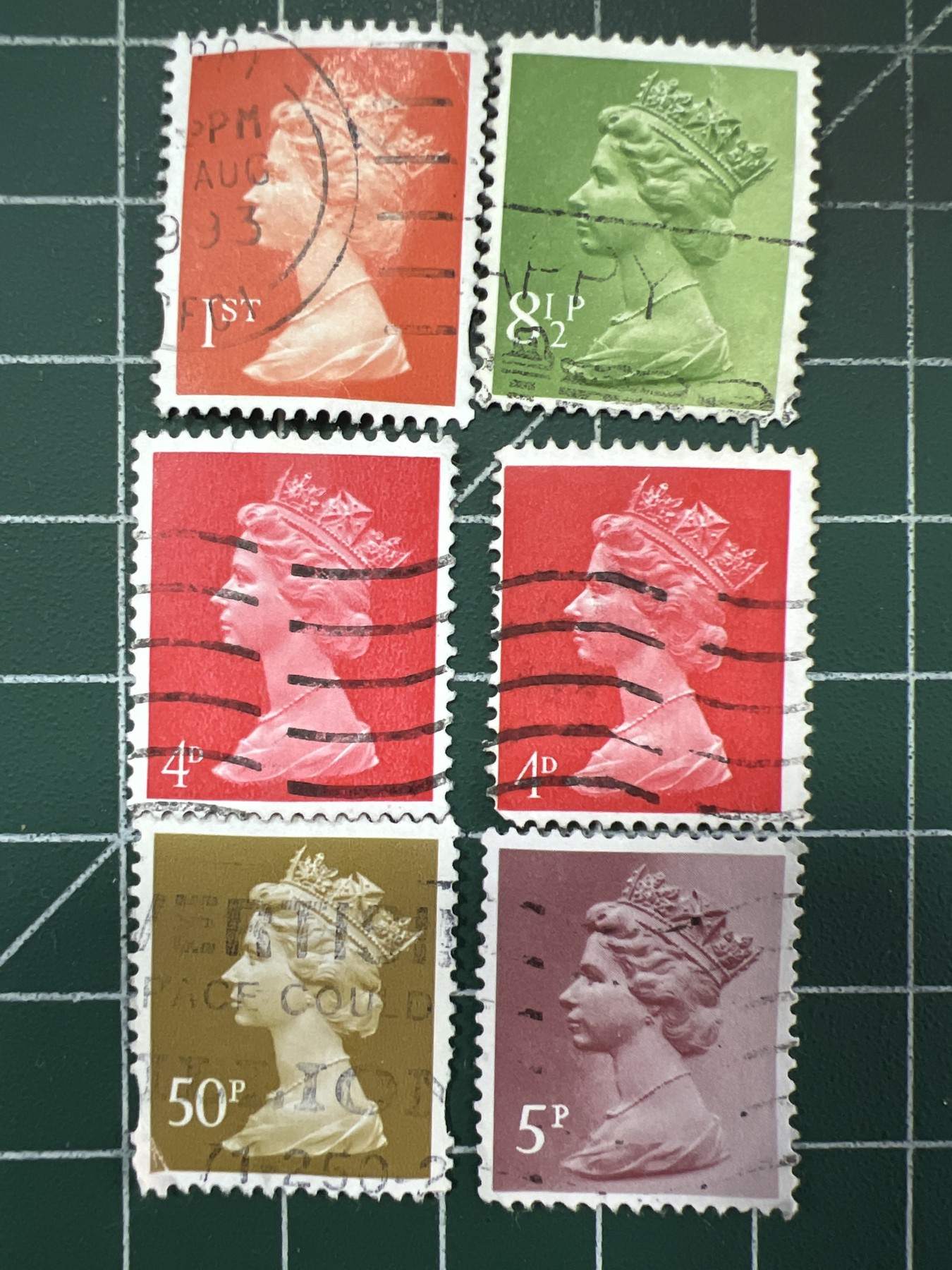 第533期  邮票专场 （无押金，捡漏，全场50包邮，偏远地区除外，接收代拍业务） 女王邮票22