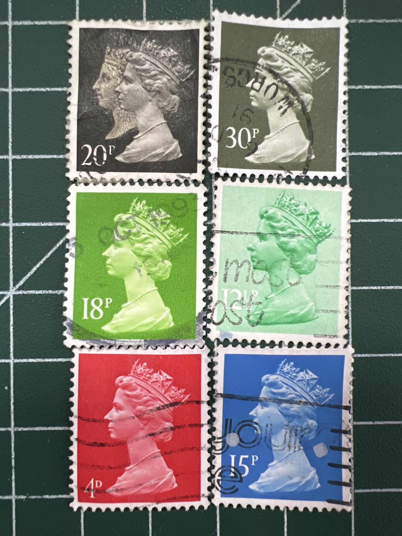 第533期  邮票专场 （无押金，捡漏，全场50包邮，偏远地区除外，接收代拍业务） 女王邮票6