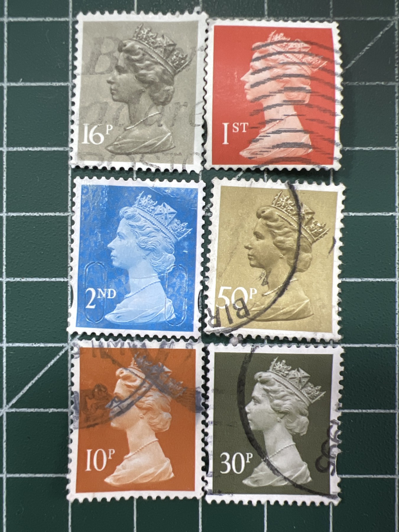 第533期  邮票专场 （无押金，捡漏，全场50包邮，偏远地区除外，接收代拍业务） 女王邮票18