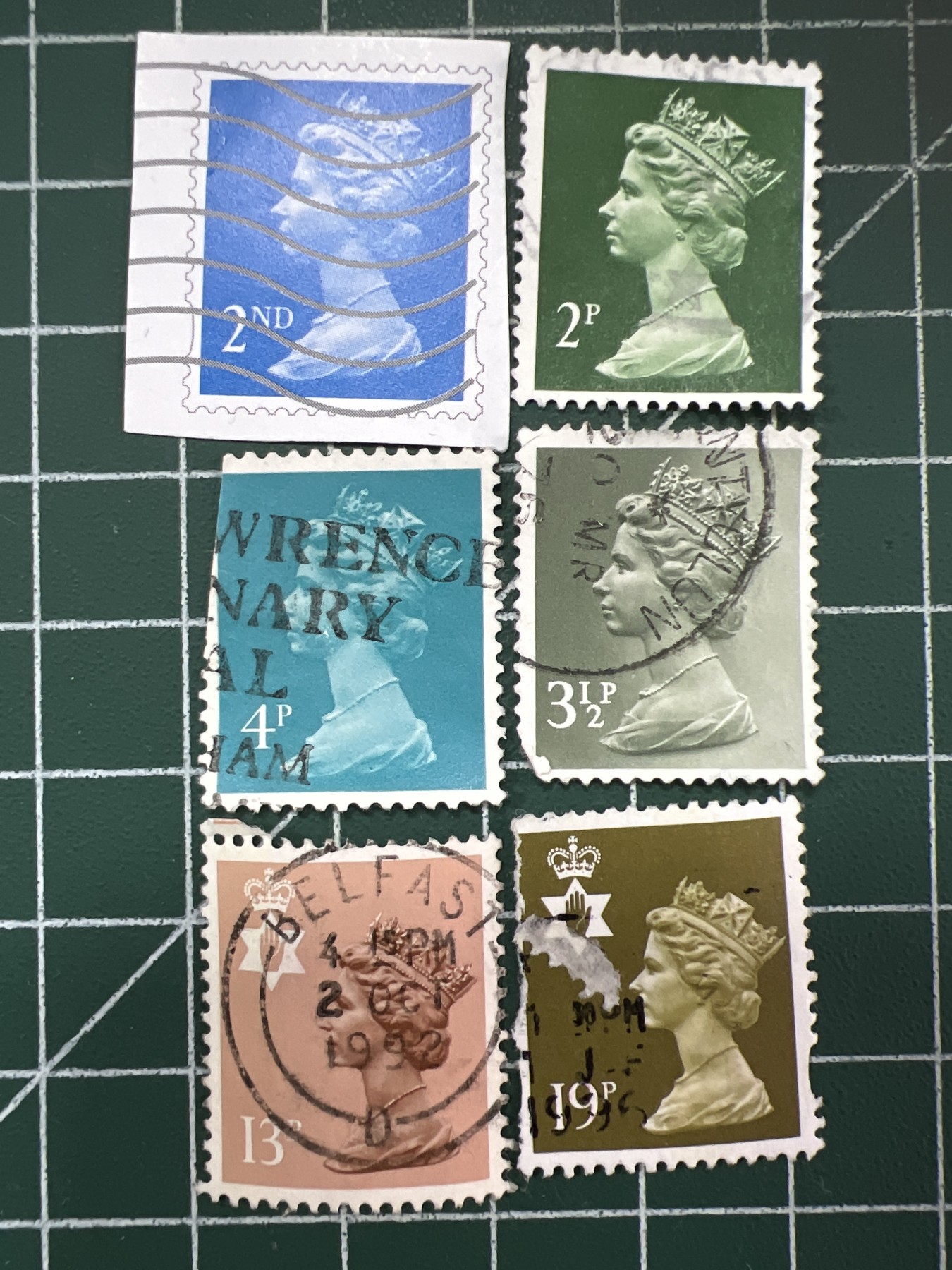 第533期  邮票专场 （无押金，捡漏，全场50包邮，偏远地区除外，接收代拍业务） 女王邮票10