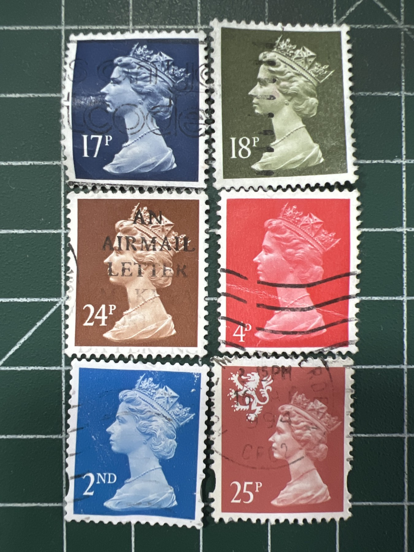 第524期  邮票专场 （无押金，捡漏，全场50包邮，偏远地区除外，接收代拍业务） 女王邮票5