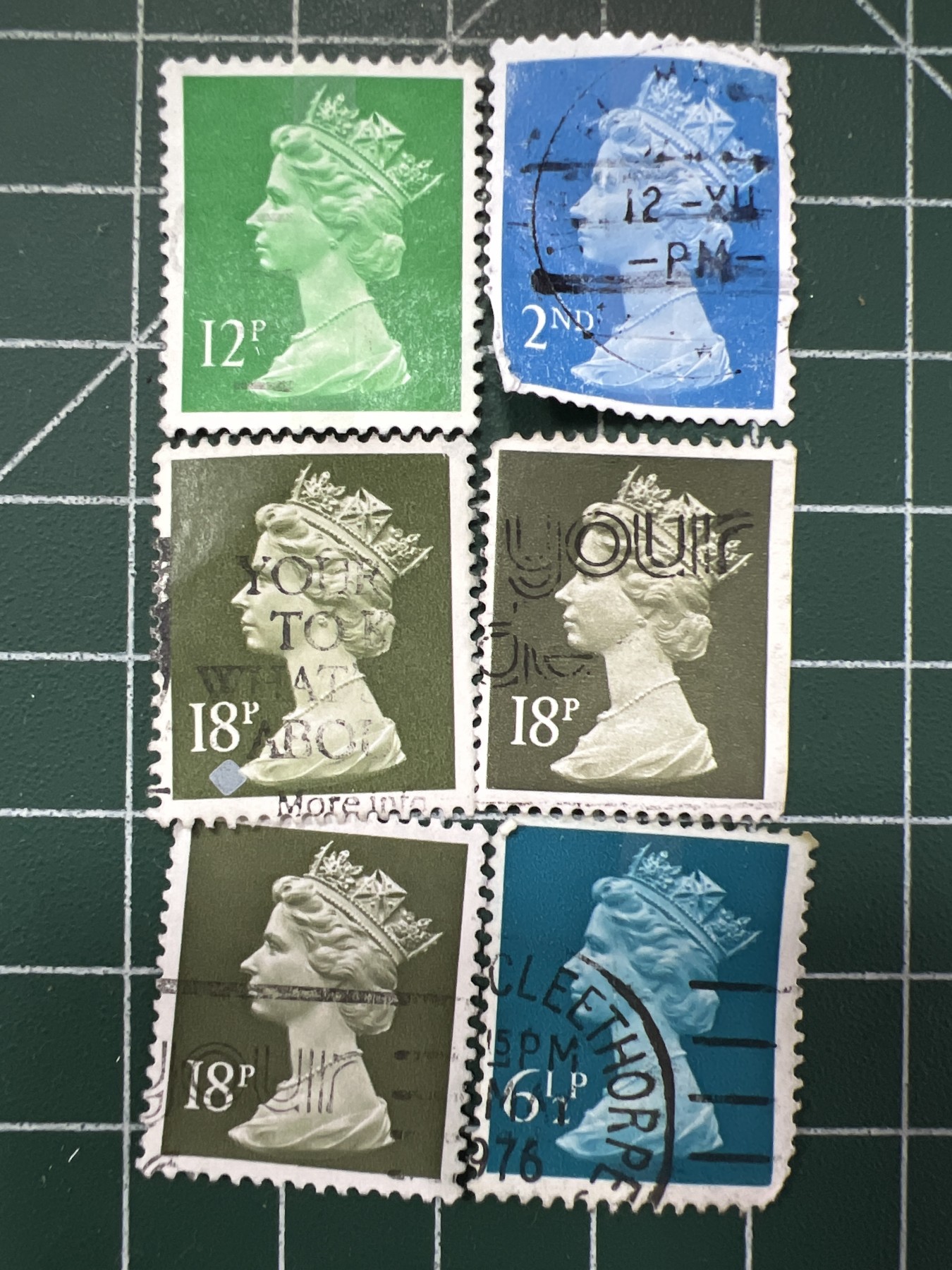 第533期  邮票专场 （无押金，捡漏，全场50包邮，偏远地区除外，接收代拍业务） 女王邮票45