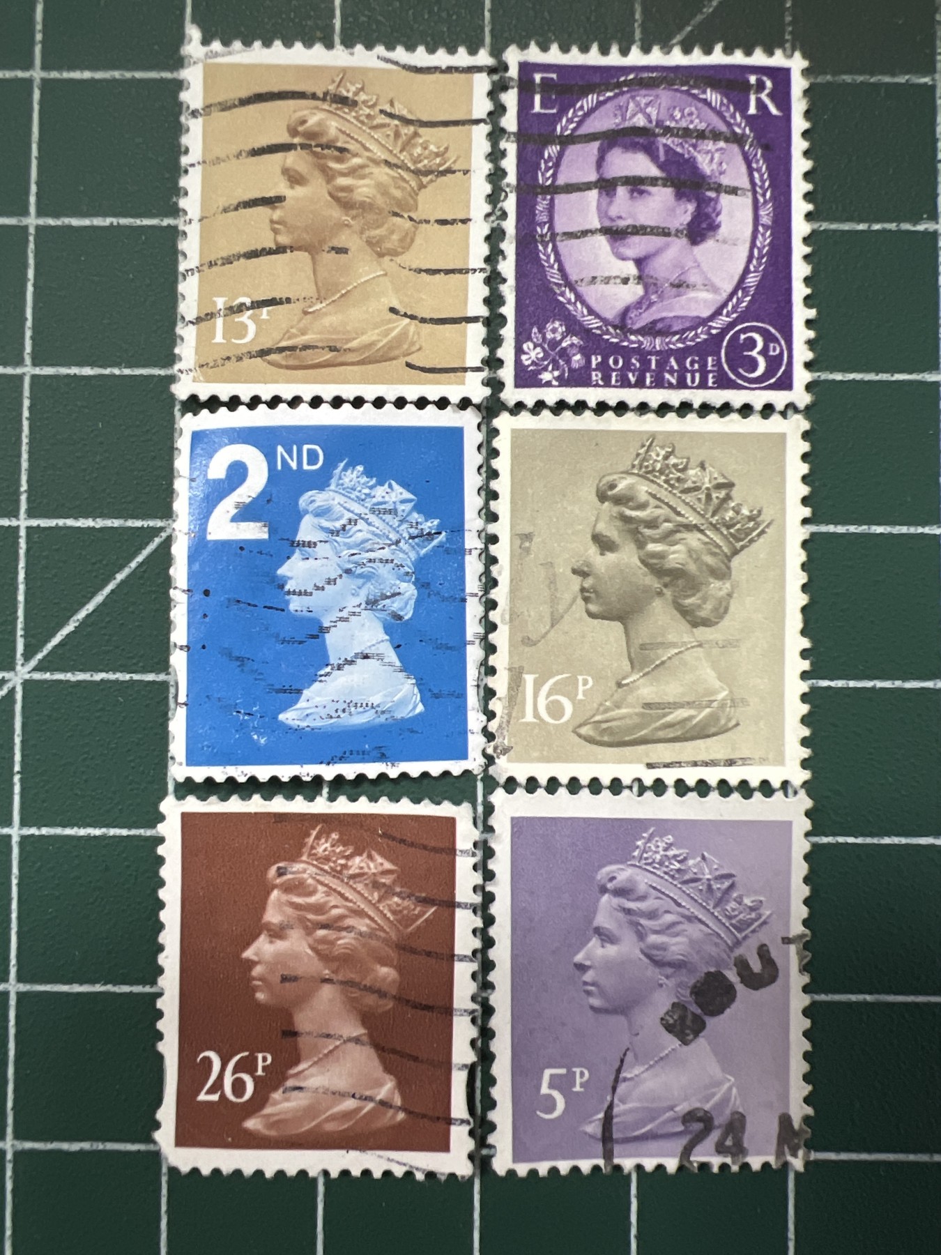 第524期  邮票专场 （无押金，捡漏，全场50包邮，偏远地区除外，接收代拍业务） 女王邮票1