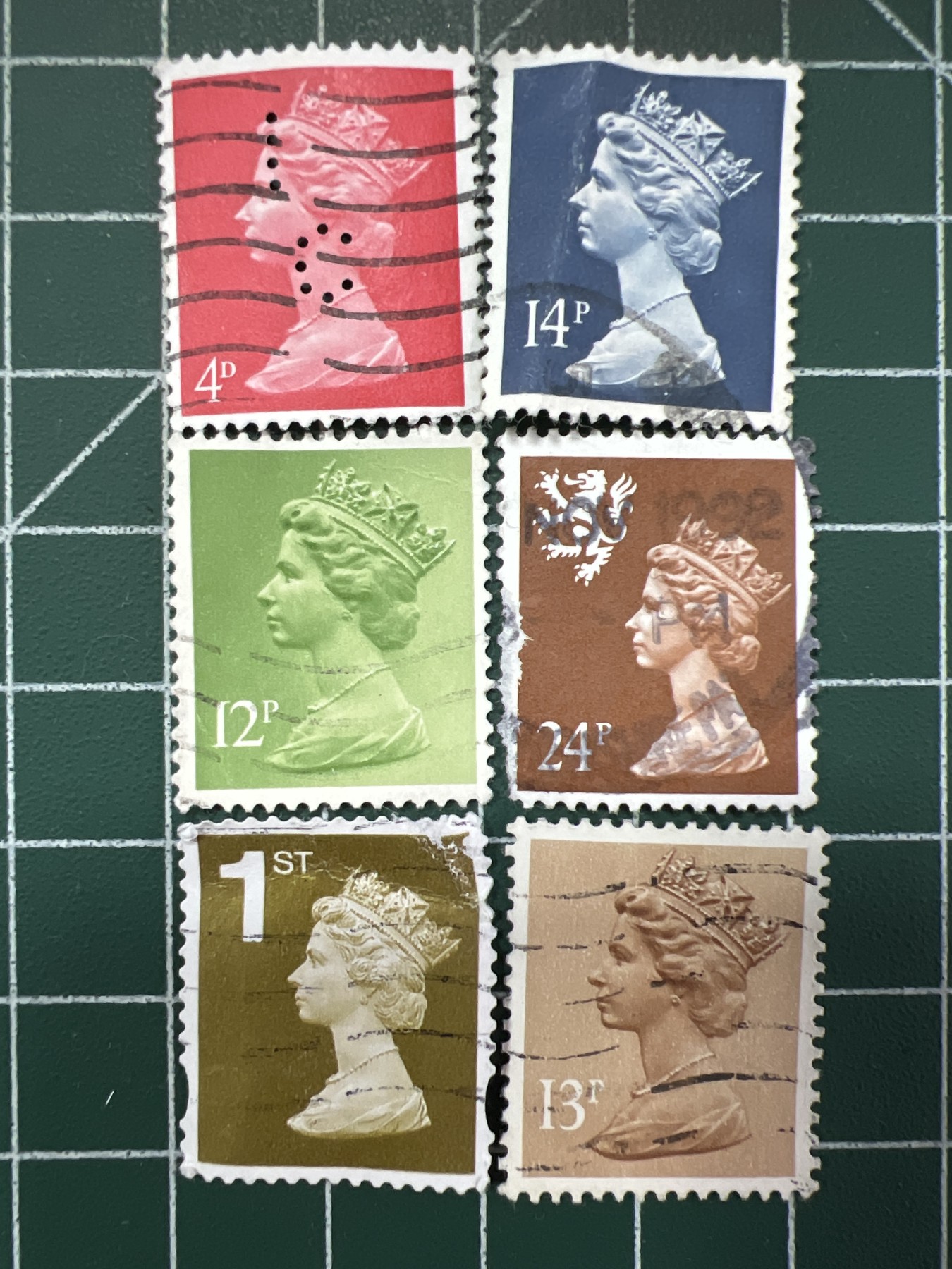 第533期  邮票专场 （无押金，捡漏，全场50包邮，偏远地区除外，接收代拍业务） 女王邮票36