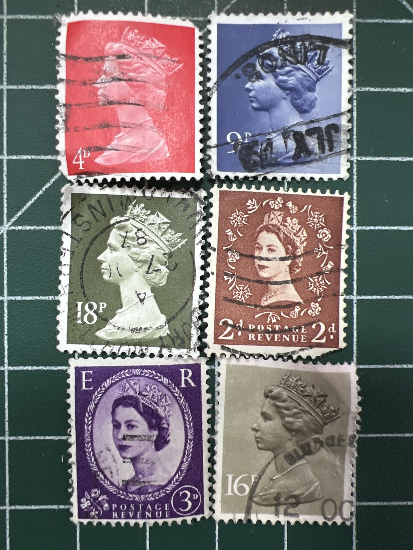 第533期  邮票专场 （无押金，捡漏，全场50包邮，偏远地区除外，接收代拍业务） 女王邮票50