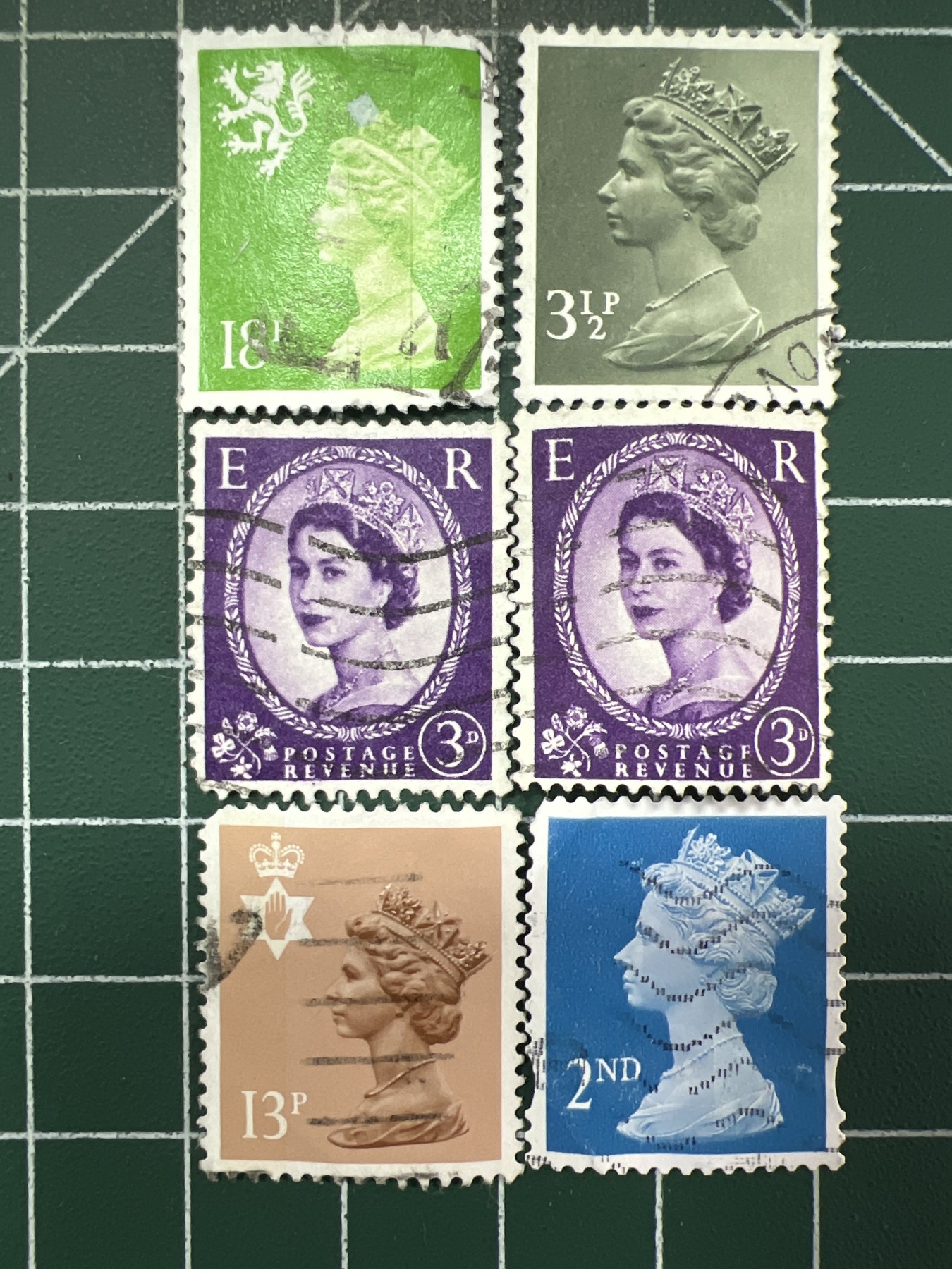 第533期  邮票专场 （无押金，捡漏，全场50包邮，偏远地区除外，接收代拍业务） 女王邮票32