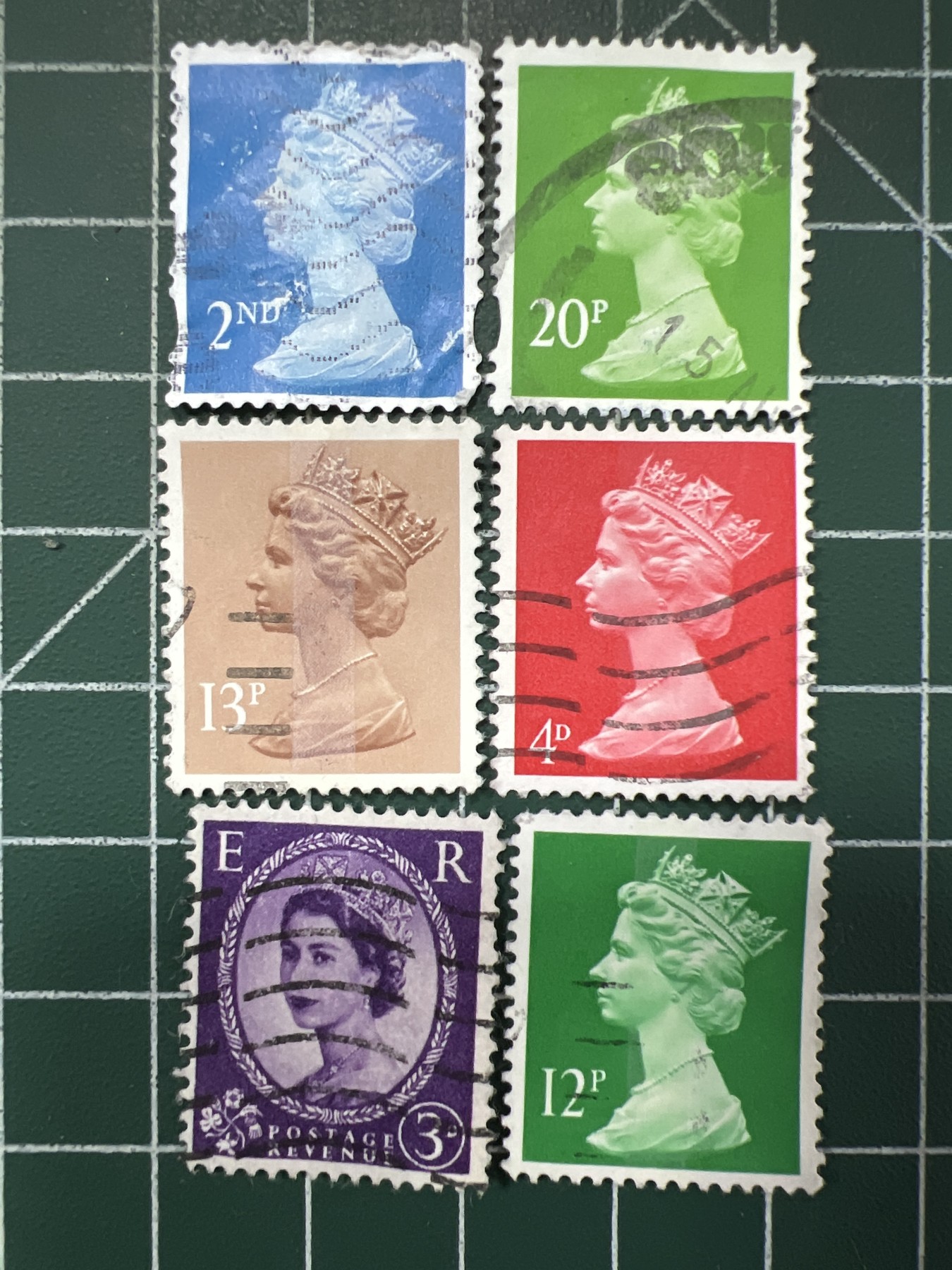 第533期  邮票专场 （无押金，捡漏，全场50包邮，偏远地区除外，接收代拍业务） 女王邮票53