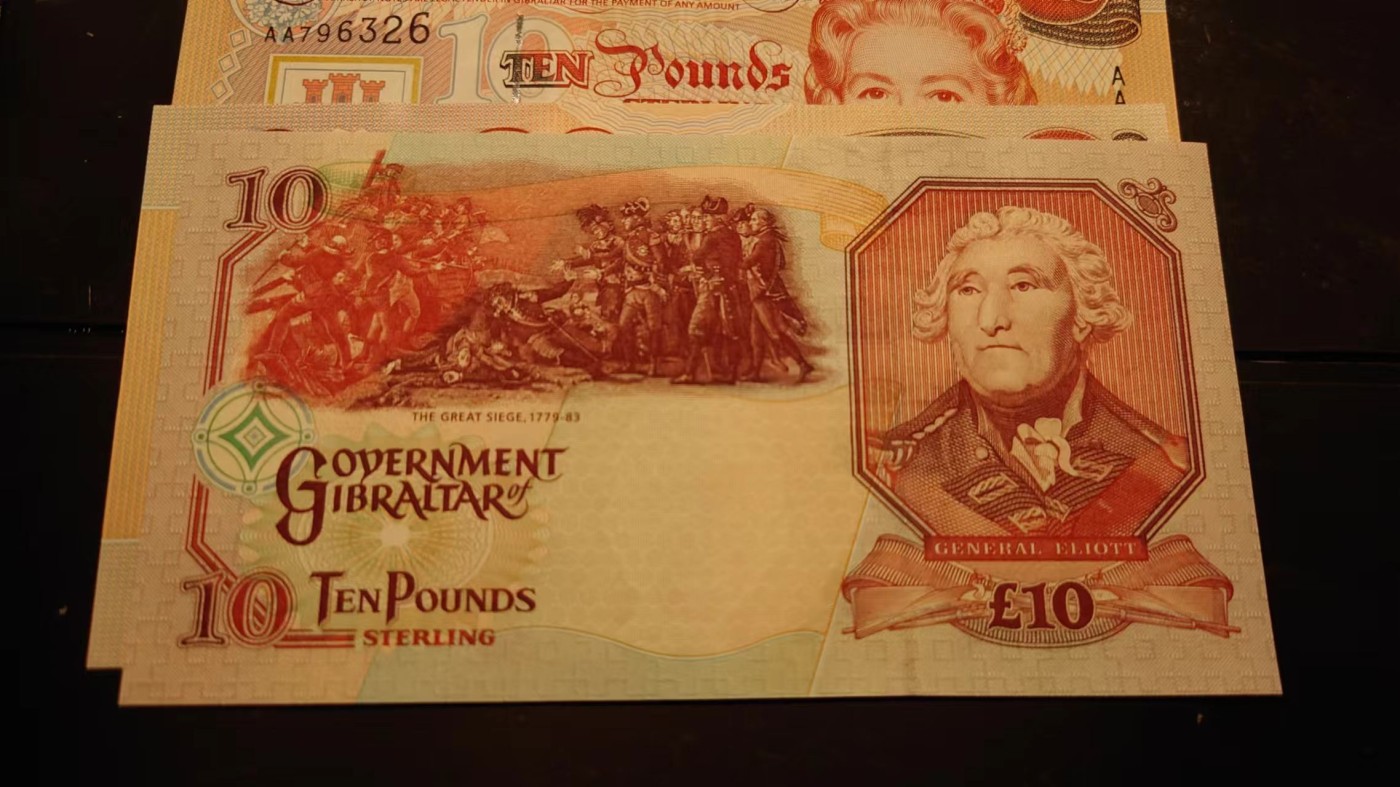 【世界钱币】精选微拍第91期暨2024年第二期 混合场 2006年直布罗陀10镑首发AA冠 全新绝品无4尾号326(注意是一张的价格)