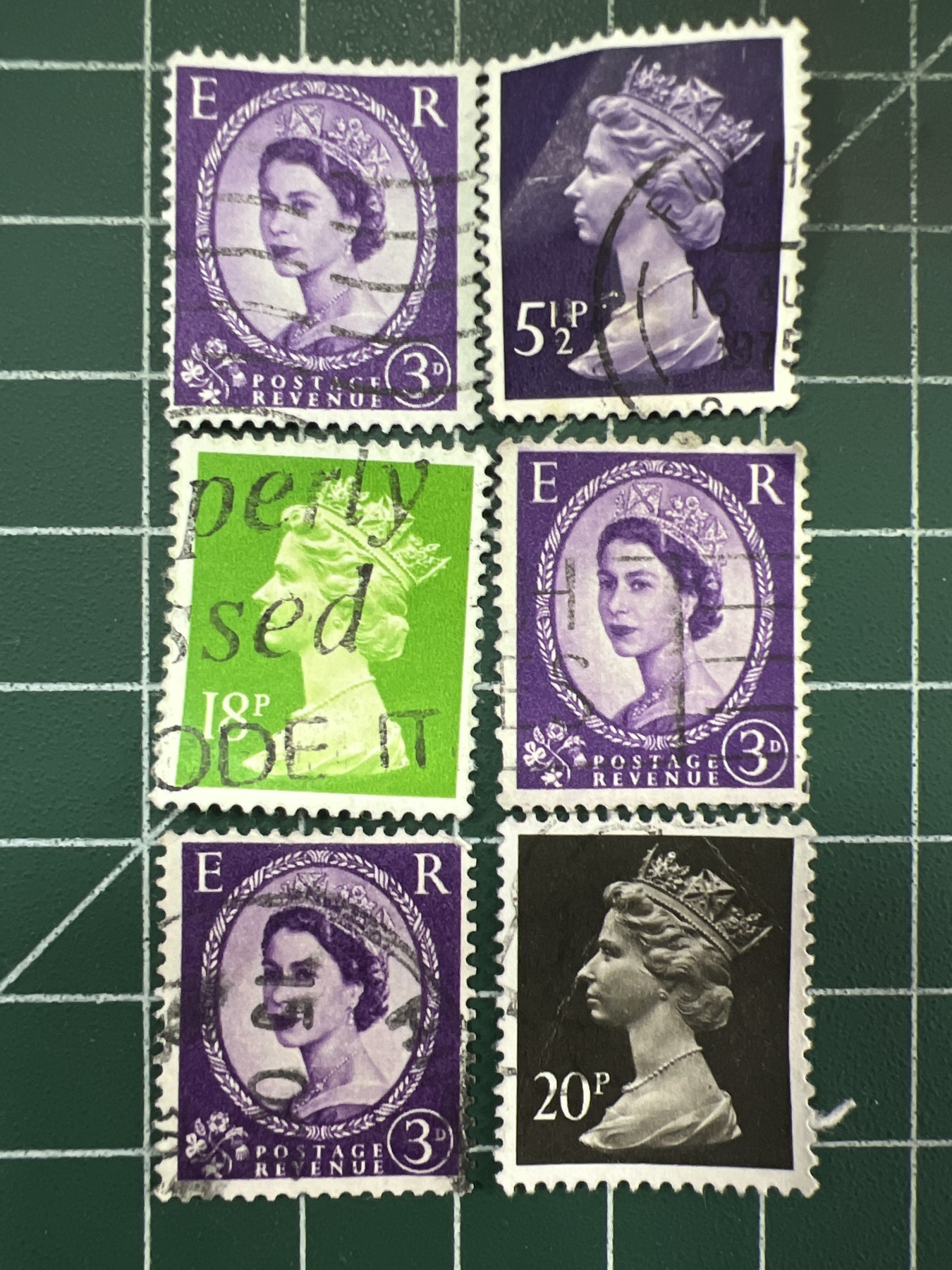 第533期  邮票专场 （无押金，捡漏，全场50包邮，偏远地区除外，接收代拍业务） 女王邮票9