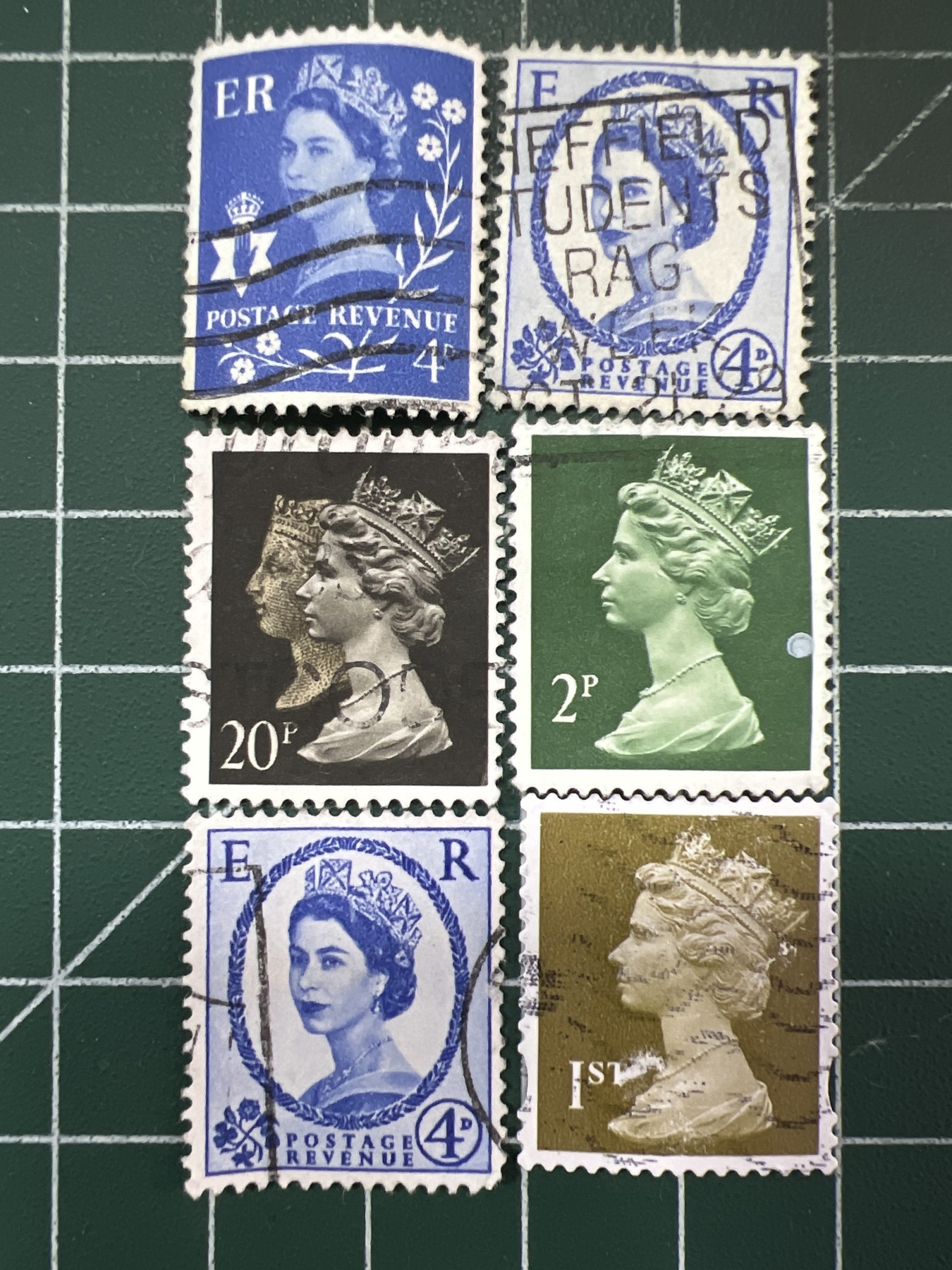 第533期  邮票专场 （无押金，捡漏，全场50包邮，偏远地区除外，接收代拍业务） 女王邮票23