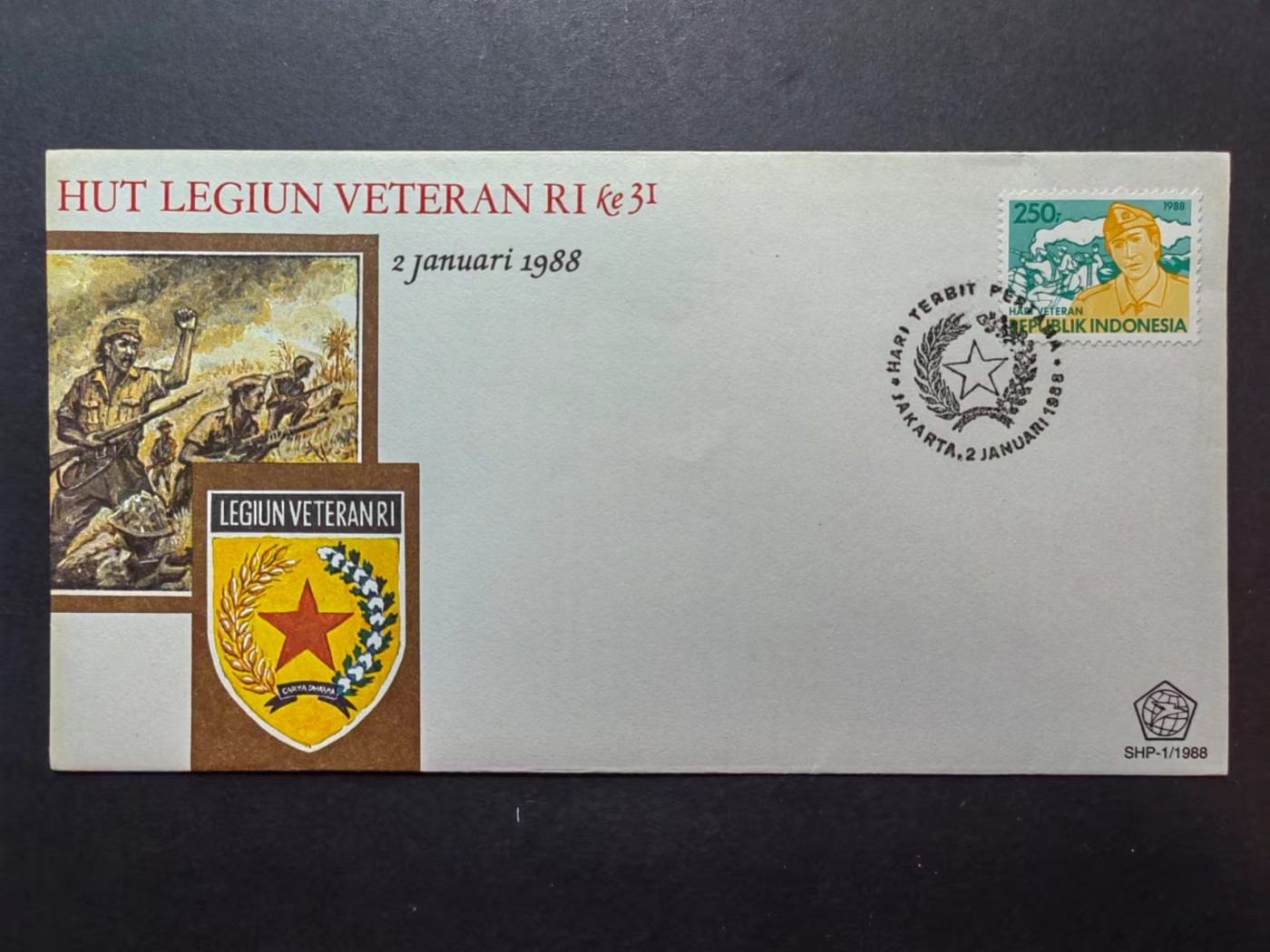 多国邮品✌（拍卖场）精品🔥专场 第④⑥场 1988年 第31届退伍军人节