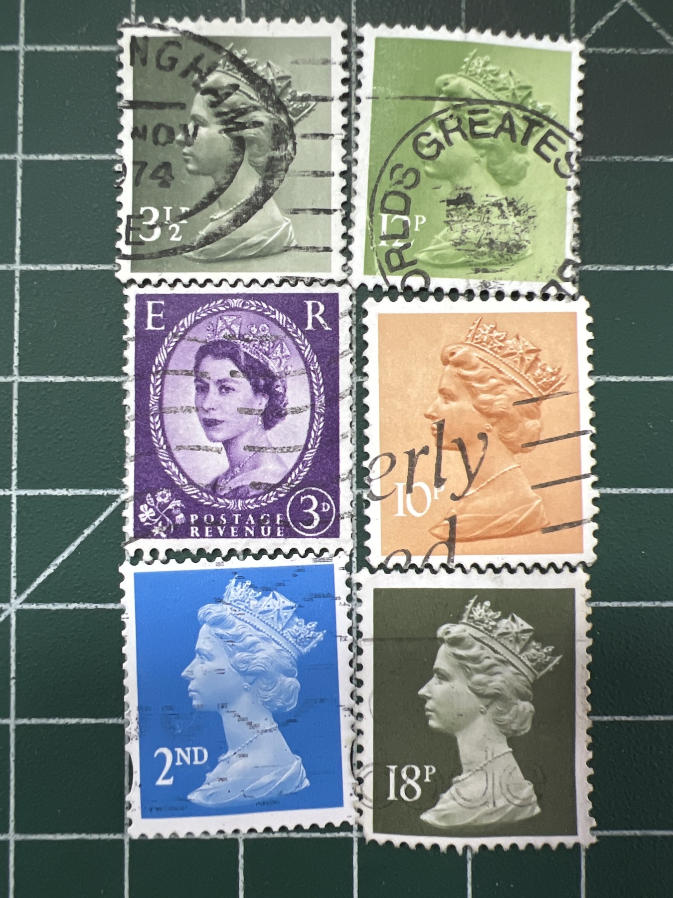 第524期  邮票专场 （无押金，捡漏，全场50包邮，偏远地区除外，接收代拍业务） 女王邮票11