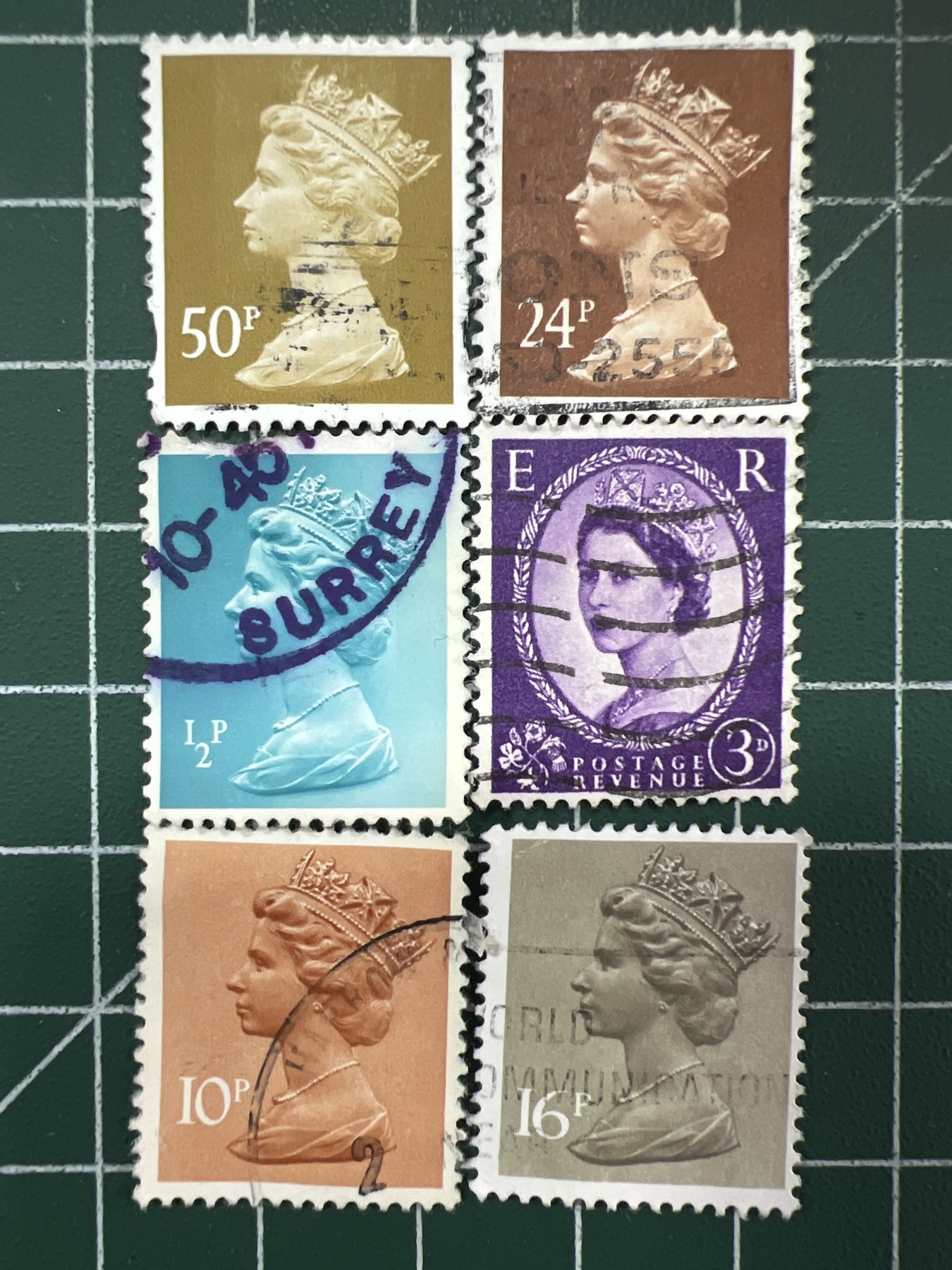 第533期  邮票专场 （无押金，捡漏，全场50包邮，偏远地区除外，接收代拍业务） 女王邮票19