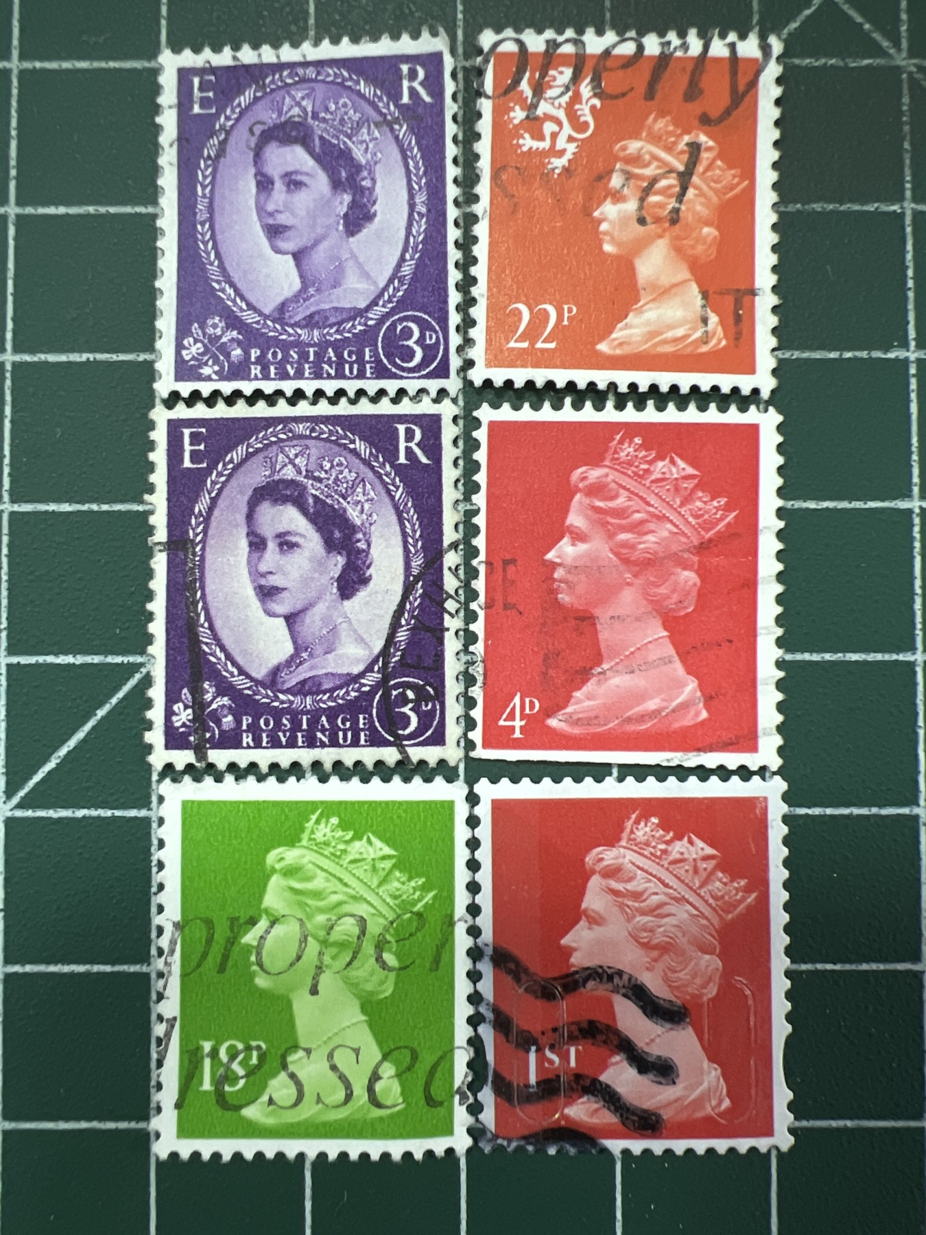 第558期 邮票、明信片专场 （无押金，捡漏，全场50包邮，偏远地区除外，接收代拍业务） 女王邮票10