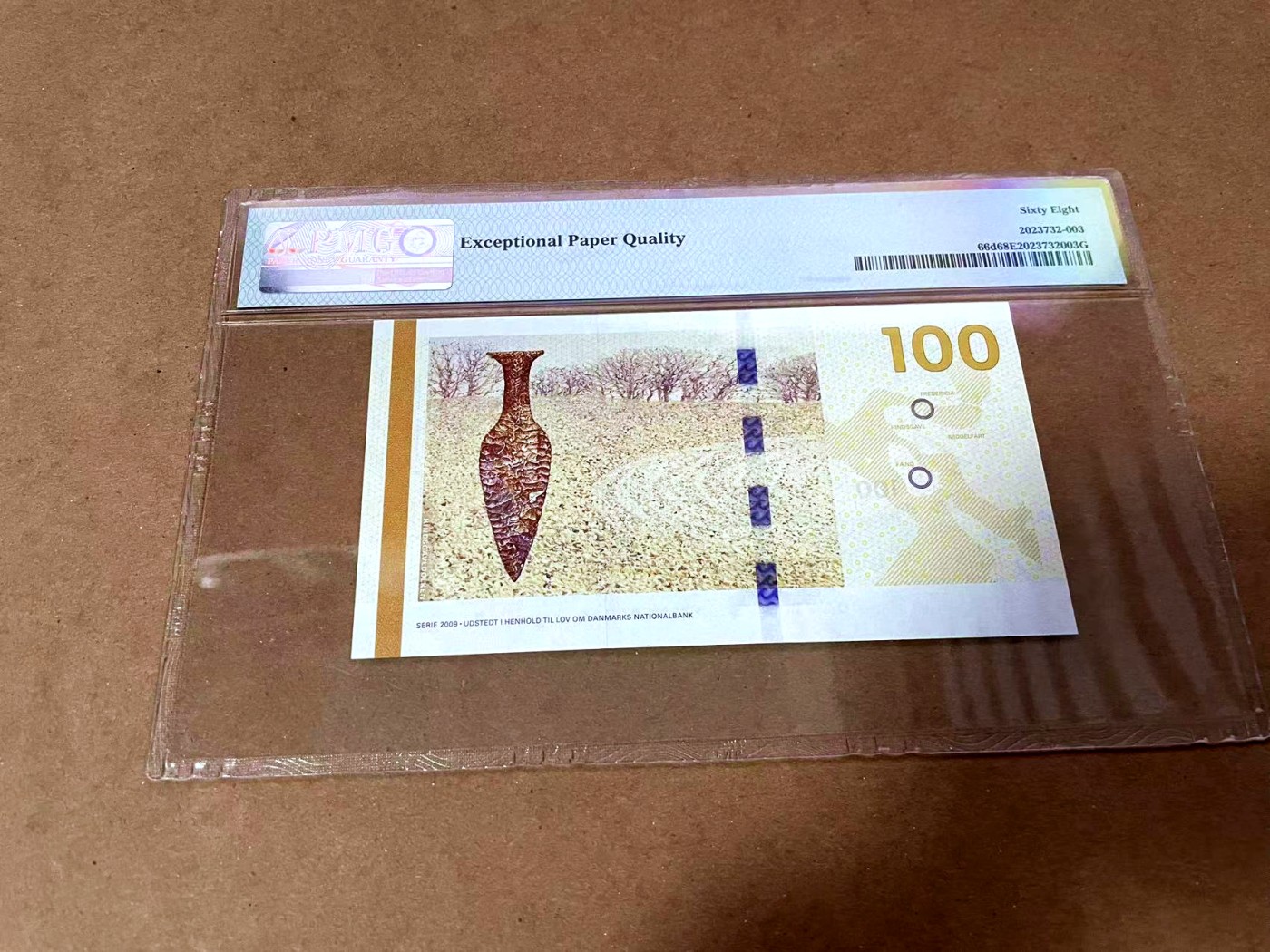 【Blue Auction】✨世界纸币精拍第430期——苍老师专场 PART3 【无47】丹麦 2015年100克朗 PMG68EPQ 超高分