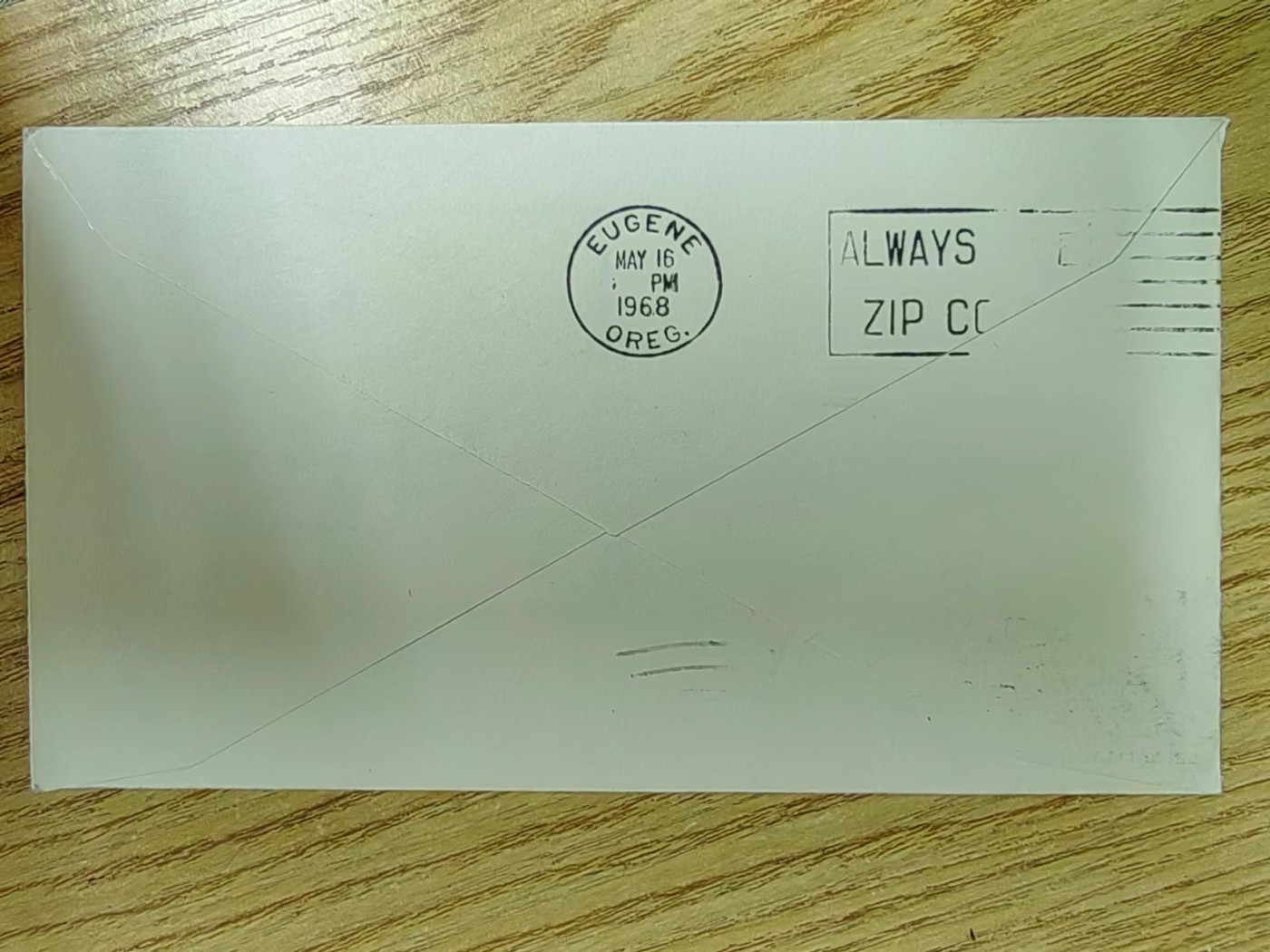 多国邮品✌（拍卖场）精品🔥专场 第④⑥场 美国1968年 U.S航空航空邮件服务飞行纪念（有完整邮路戳）