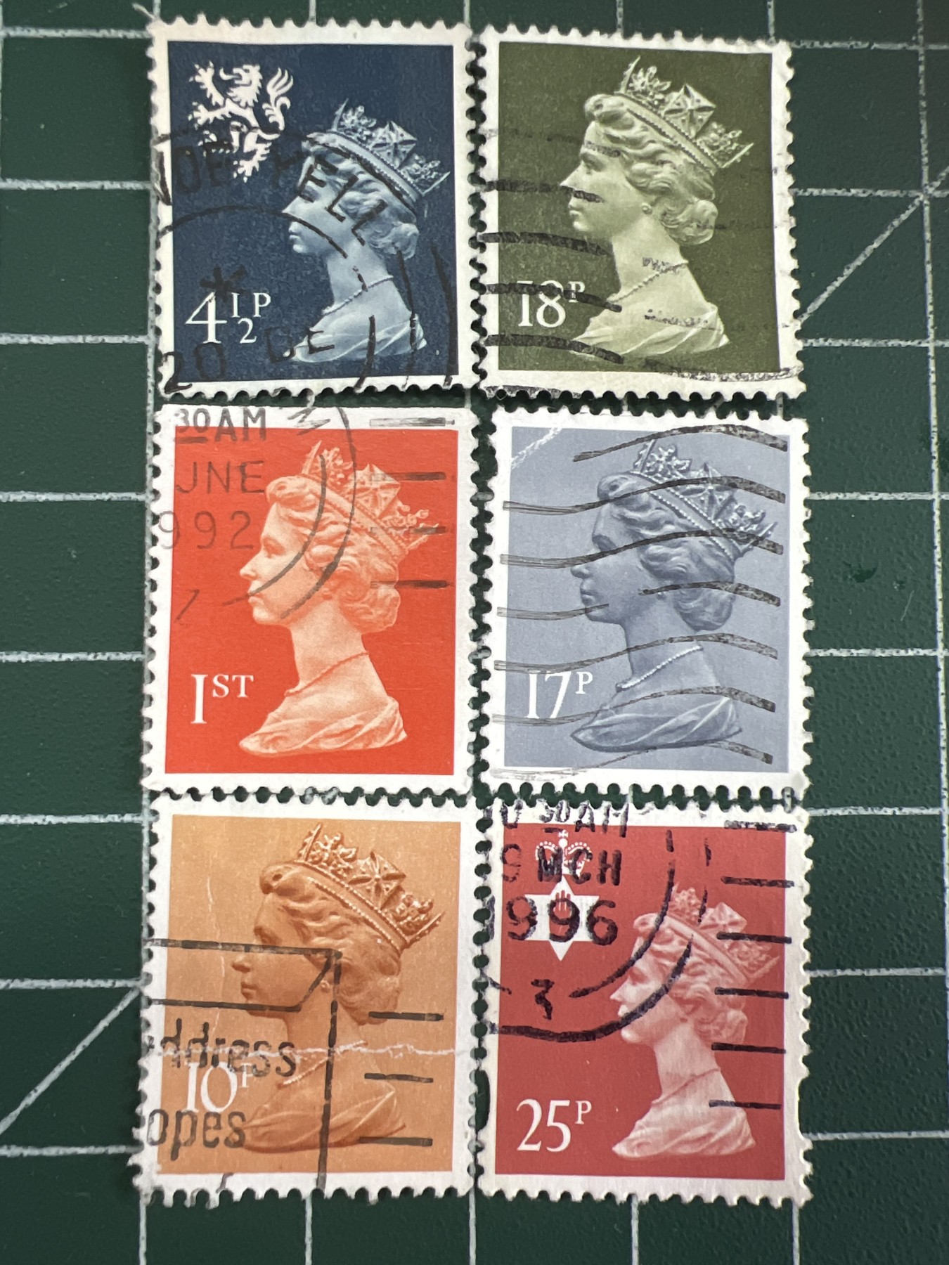 第529期  邮票专场 （无押金，捡漏，全场50包邮，偏远地区除外，接收代拍业务） 女王邮票