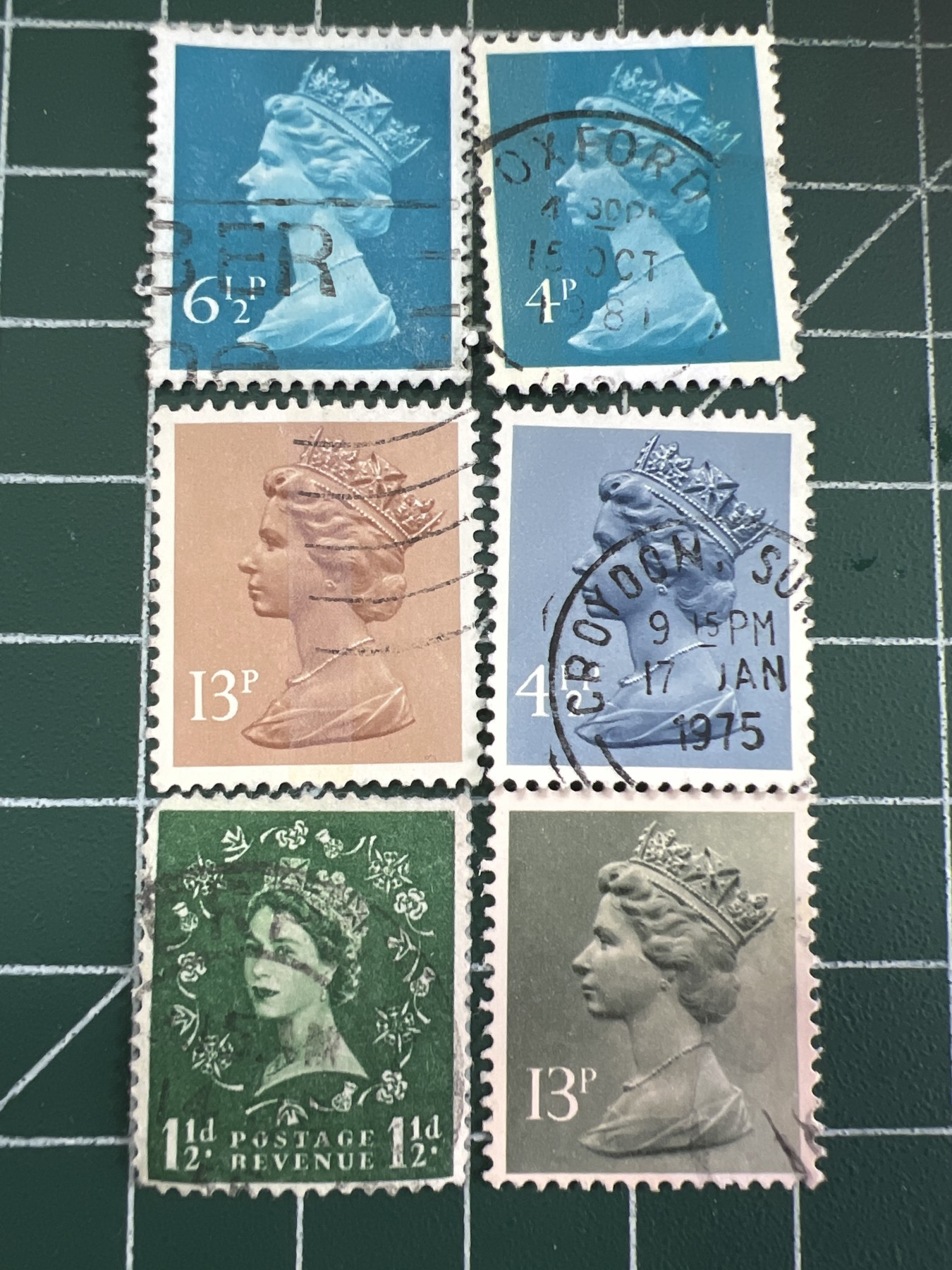 第529期  邮票专场 （无押金，捡漏，全场50包邮，偏远地区除外，接收代拍业务） 女王邮票