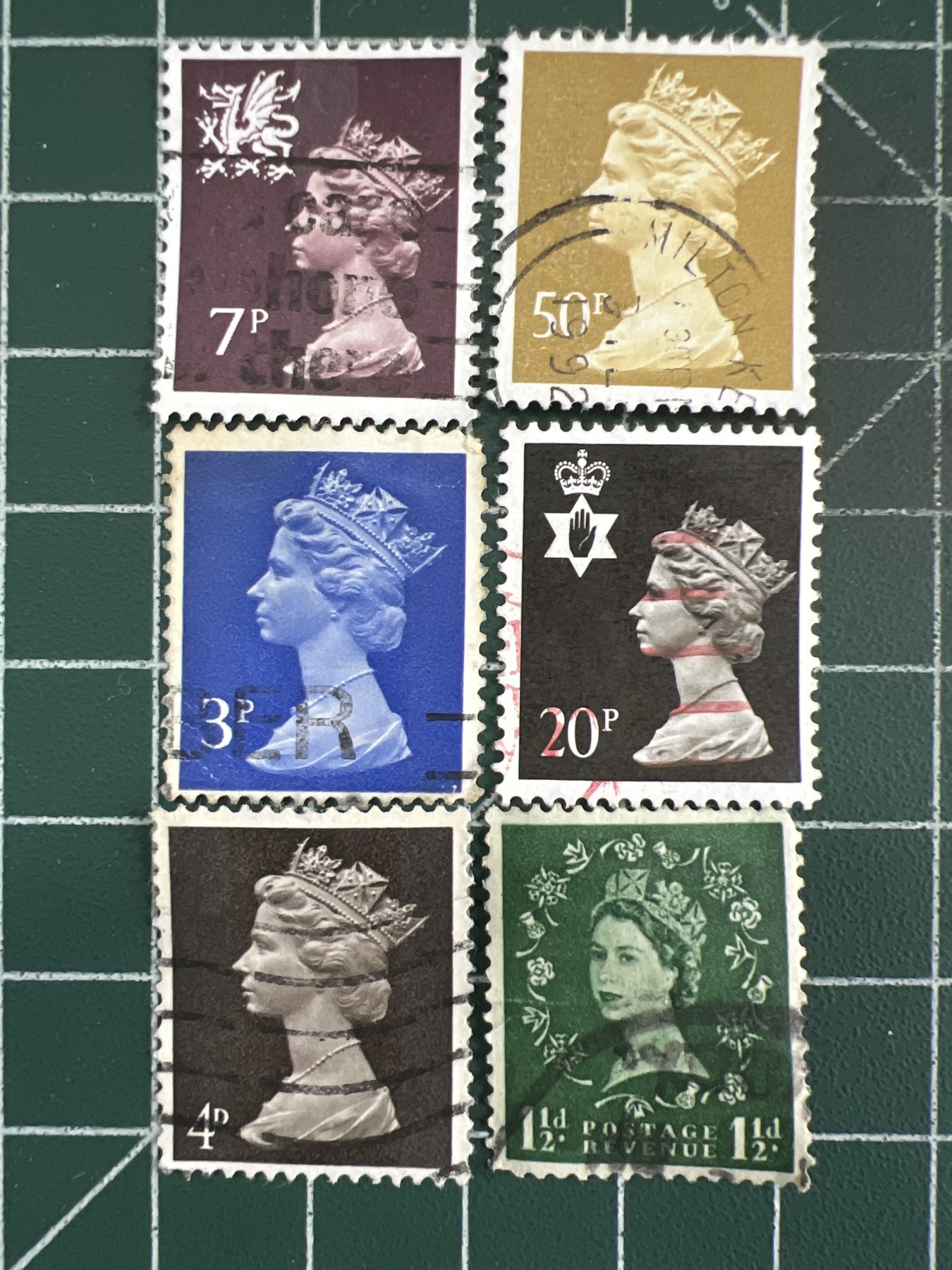 第707期 邮票、明信片专场 （无押金，捡漏，全场50包邮，偏远地区除外，接收代拍业务，本店十天发一次货） 女王邮票43