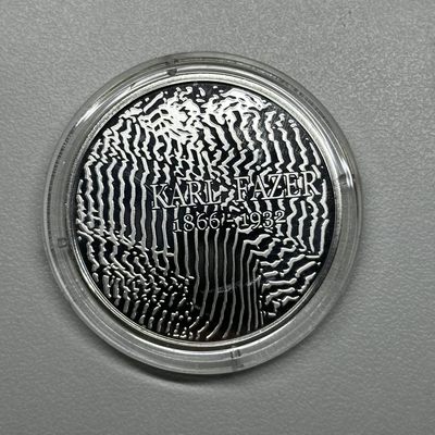 康怡轩钱币【以色列+葡萄牙+库克+澳大利亚+芬兰】第251003期  2016年芬兰发行芬兰甜品和糖果大师卡尔菲兹20欧元精制纪念银币  1枚