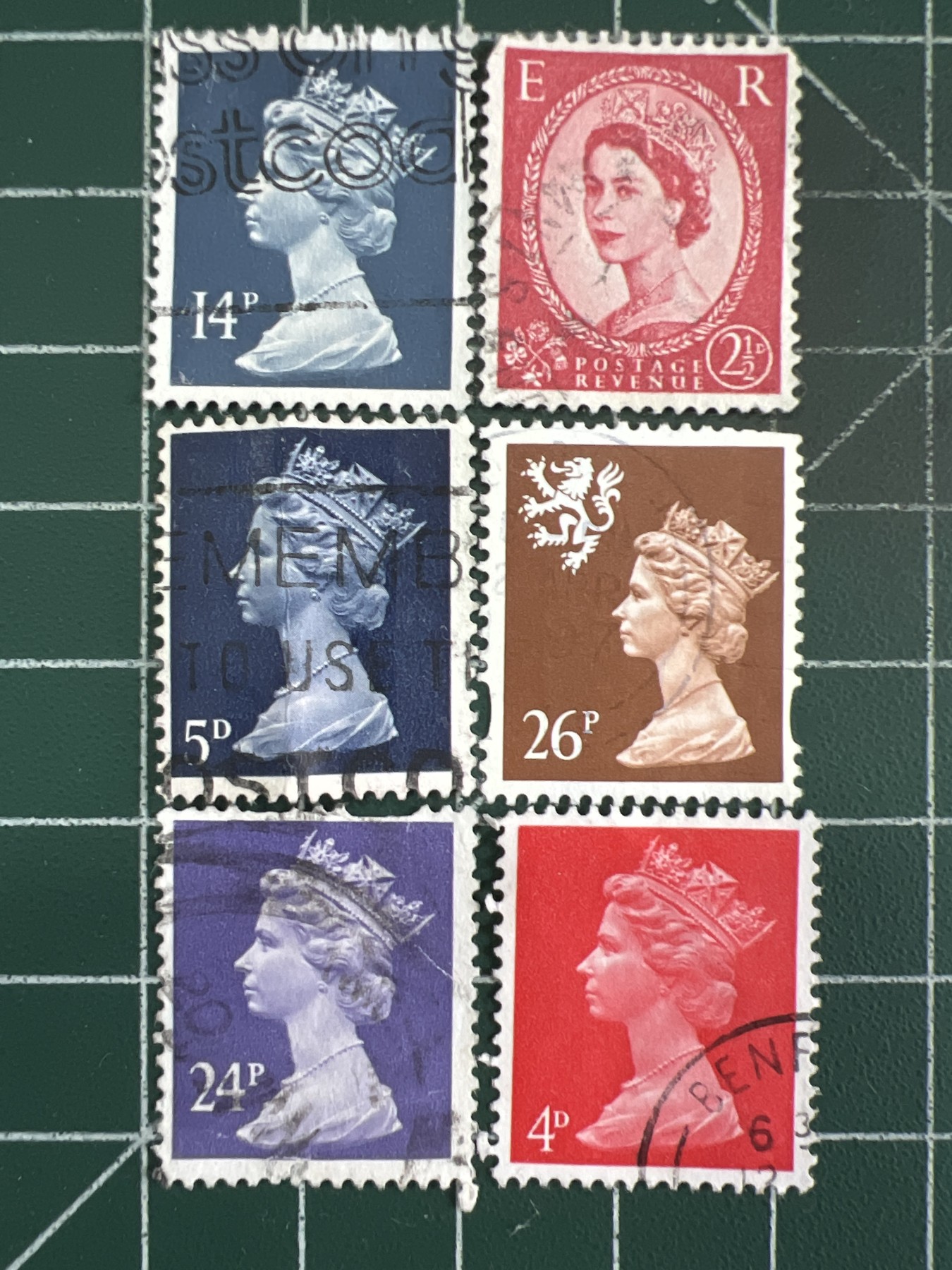 第524期  邮票专场 （无押金，捡漏，全场50包邮，偏远地区除外，接收代拍业务） 女王邮票41