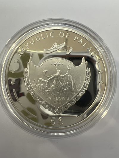 康怡轩钱币【新加坡+不丹+澳门+帕劳+美国+蒙古 纪念币专场】第251010期  2007年帕劳发行巴伐利亚精制纪念银币
