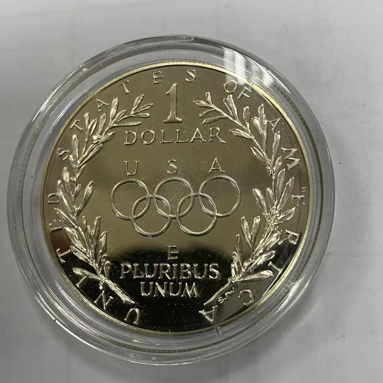 1988年美国发行汉城奥运会1美元精制纪念银币氧化- 康怡轩- 康怡轩- 麦稀奇