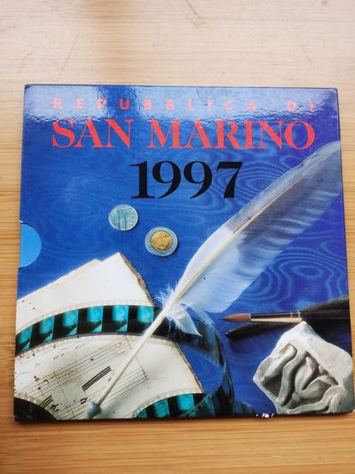 道一币馆币章第三十五场 - 原包装 圣马力诺1997年套币十枚套 含银币