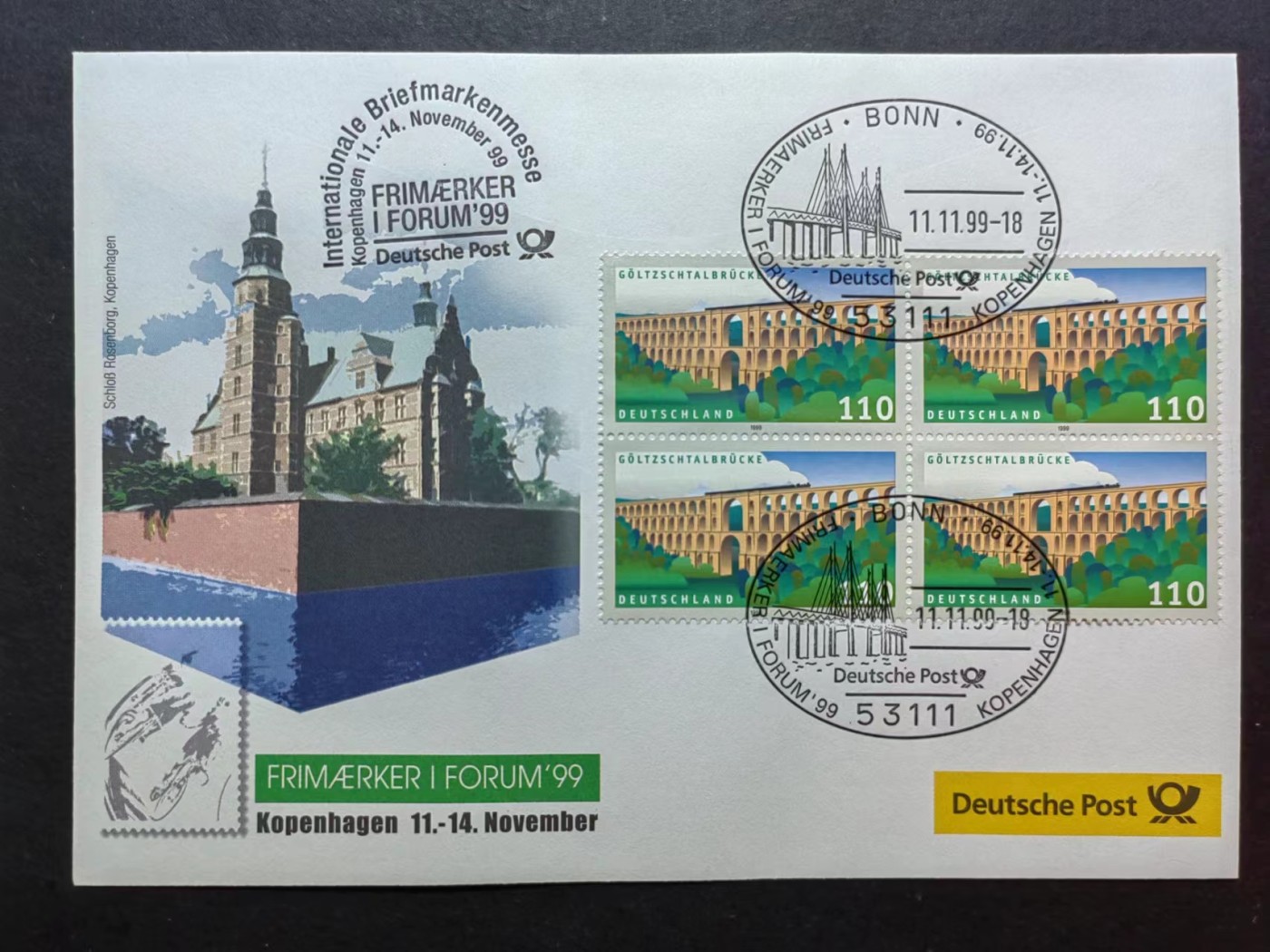 多国邮品✌（拍卖场）精品🔥专场 第④⑦场 德国1999年 高尔茨克山谷大桥