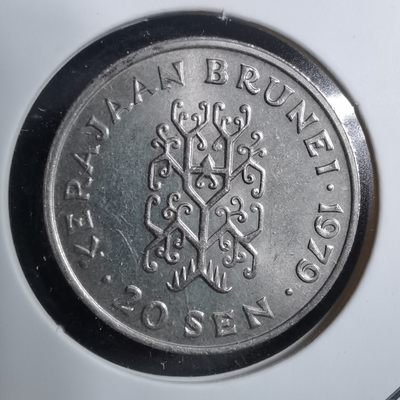 沼泽如烟--第251场快递不收件了中拍要年后快递复工才能发货了望理解，介意勿拍感谢 - 文莱1979年20分