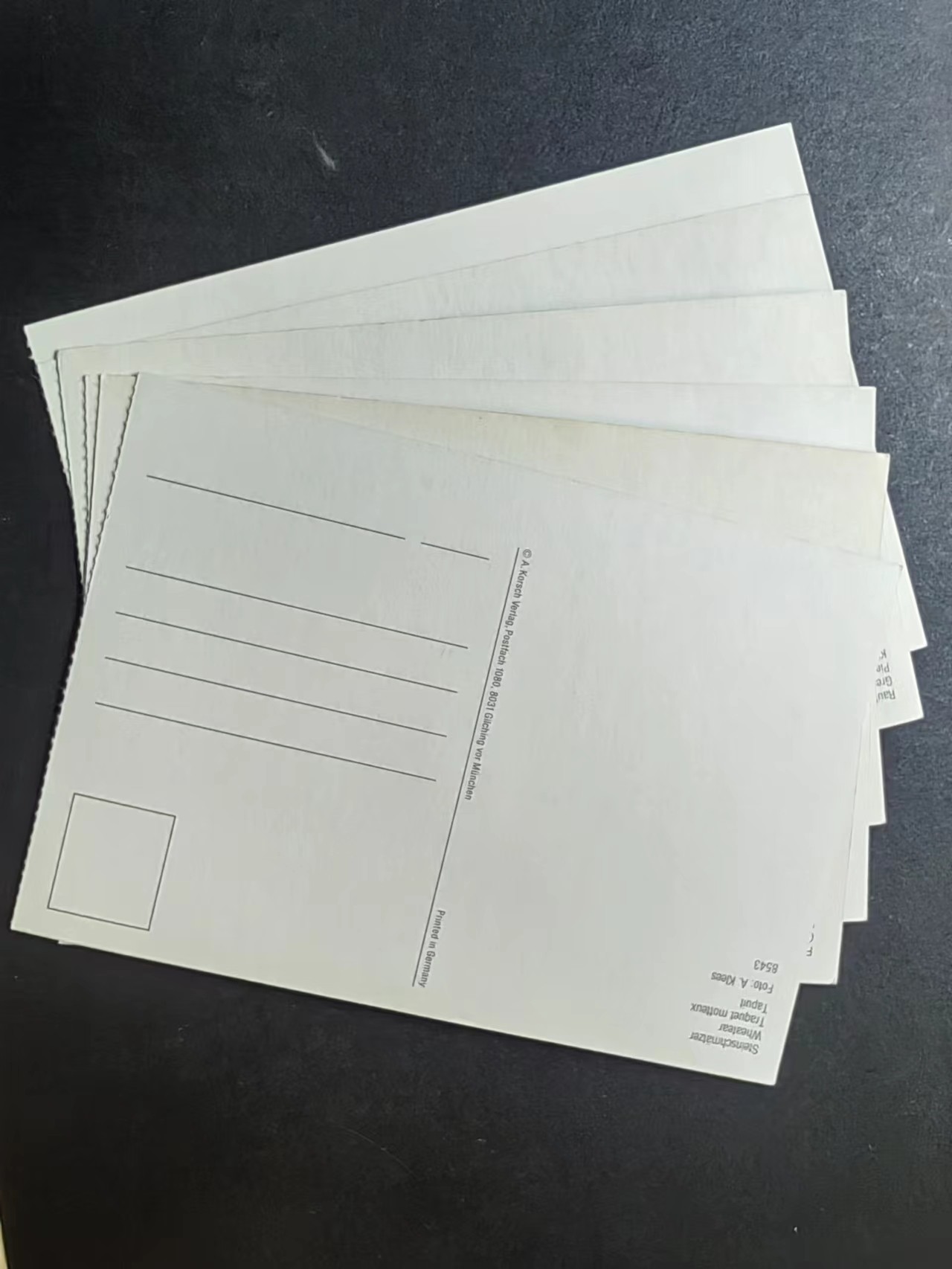 多国邮品✌（拍卖场）精品🔥专场 第④⑦场 德国明信片 鸟类一套