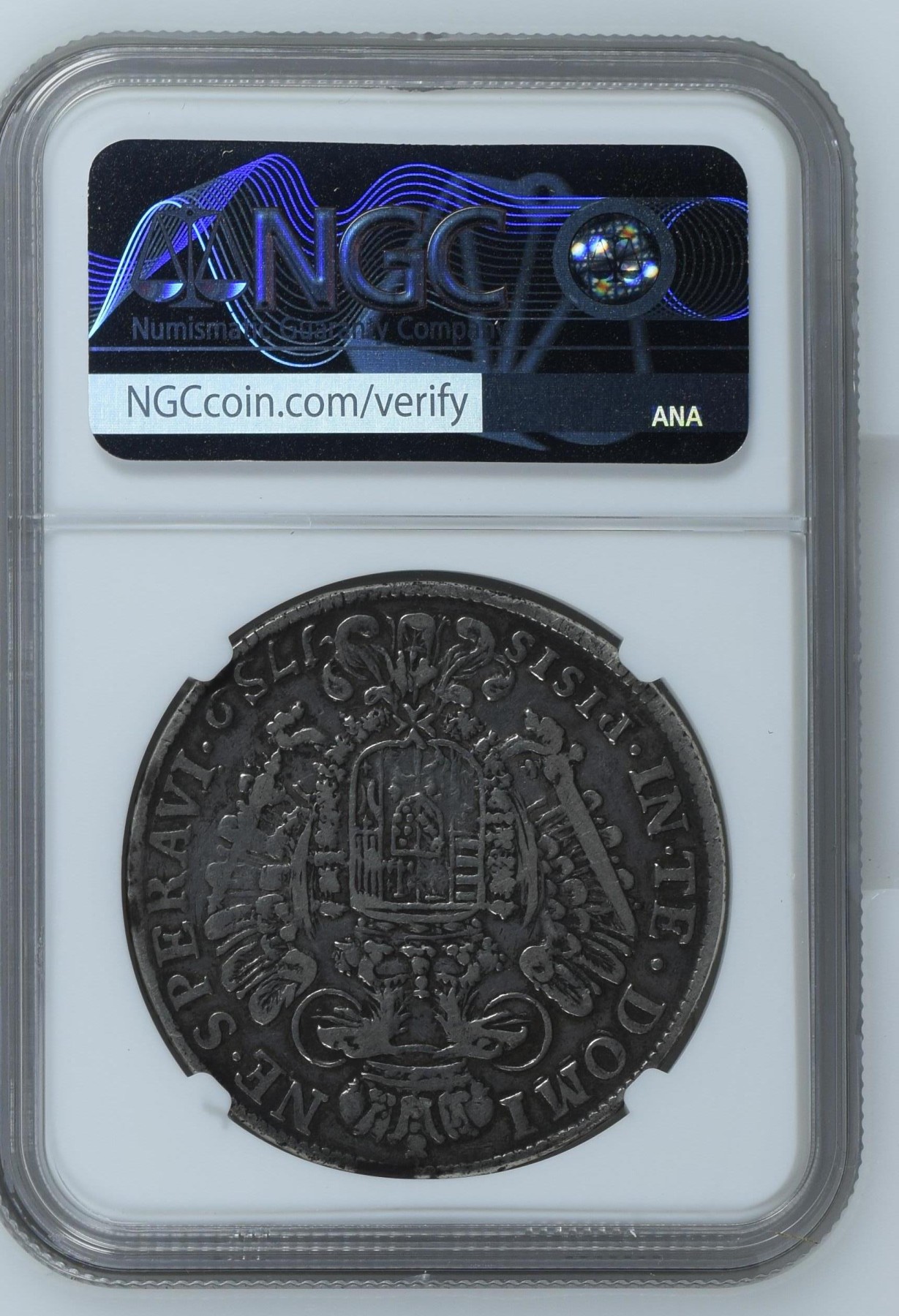 长老汇兔年精选第二场 1759 ITALY TUSCANY DAV-1505意大利托斯坎尼10PAO大银币，NGC VF25分，唯一冠军分，十分稀缺！