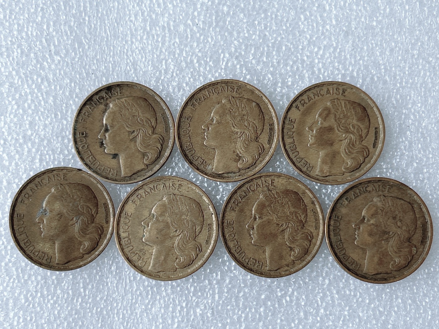 第一海外回流一元起拍收藏 散币专场 第63期 法国20法郎 女神 高卢鸡大鸡