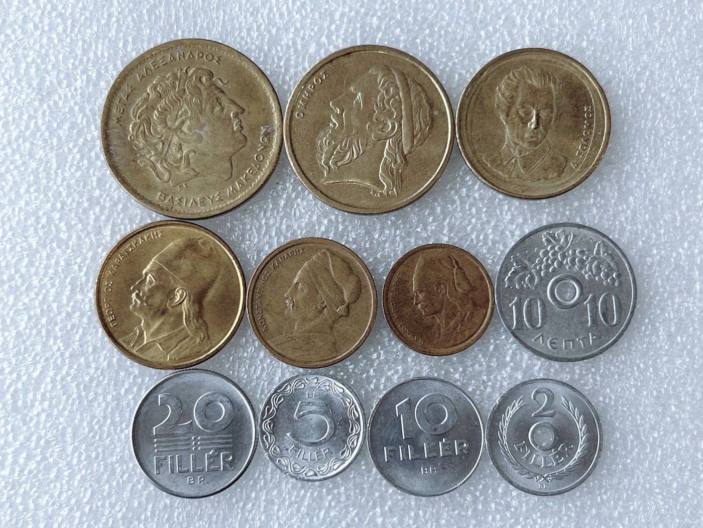 第一海外回流一元起拍收藏 散币专场 第63期 希腊硬币 11枚