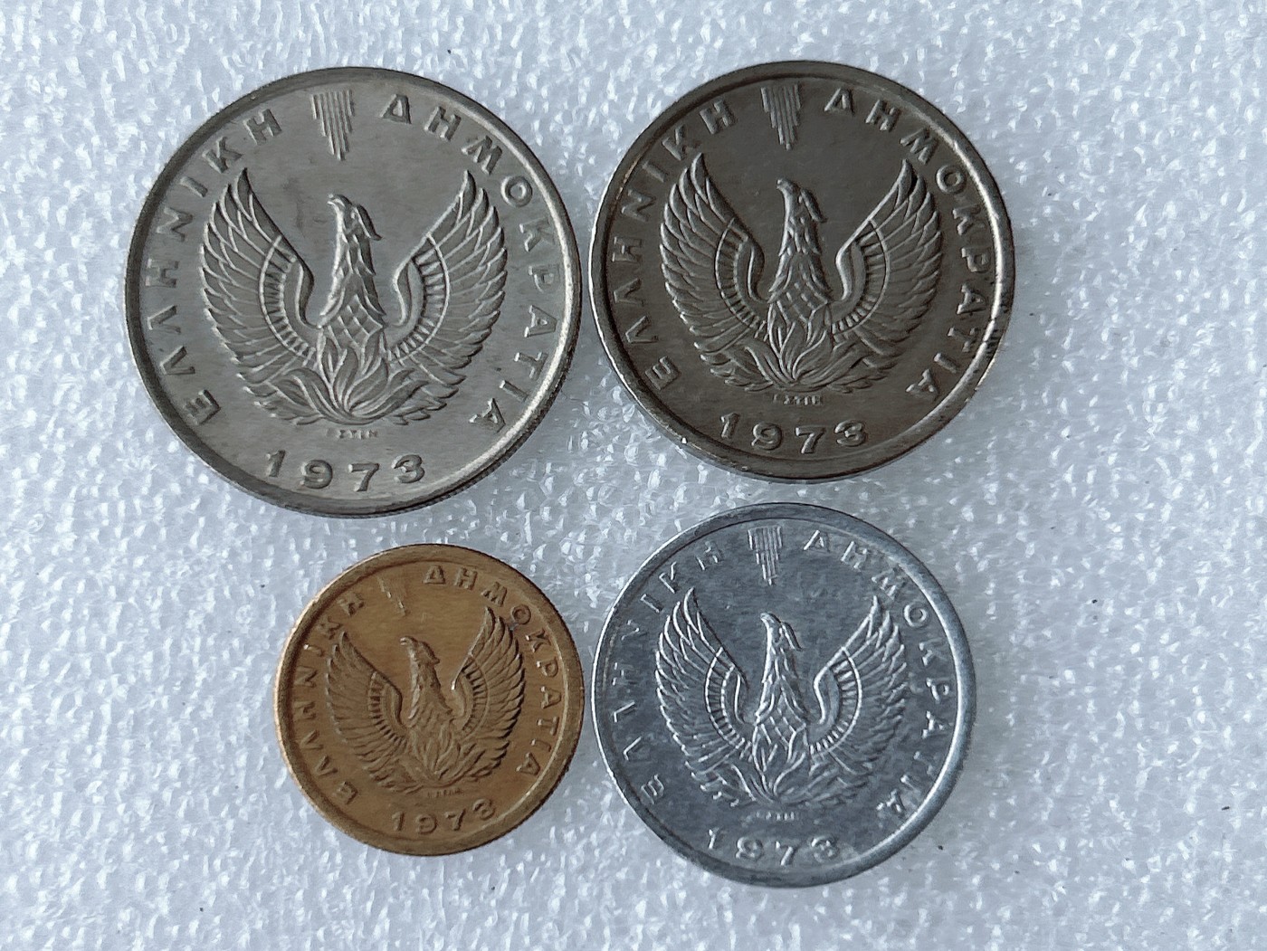 第一海外回流一元起拍收藏 散币专场 第63期 希腊火凤凰版 4枚