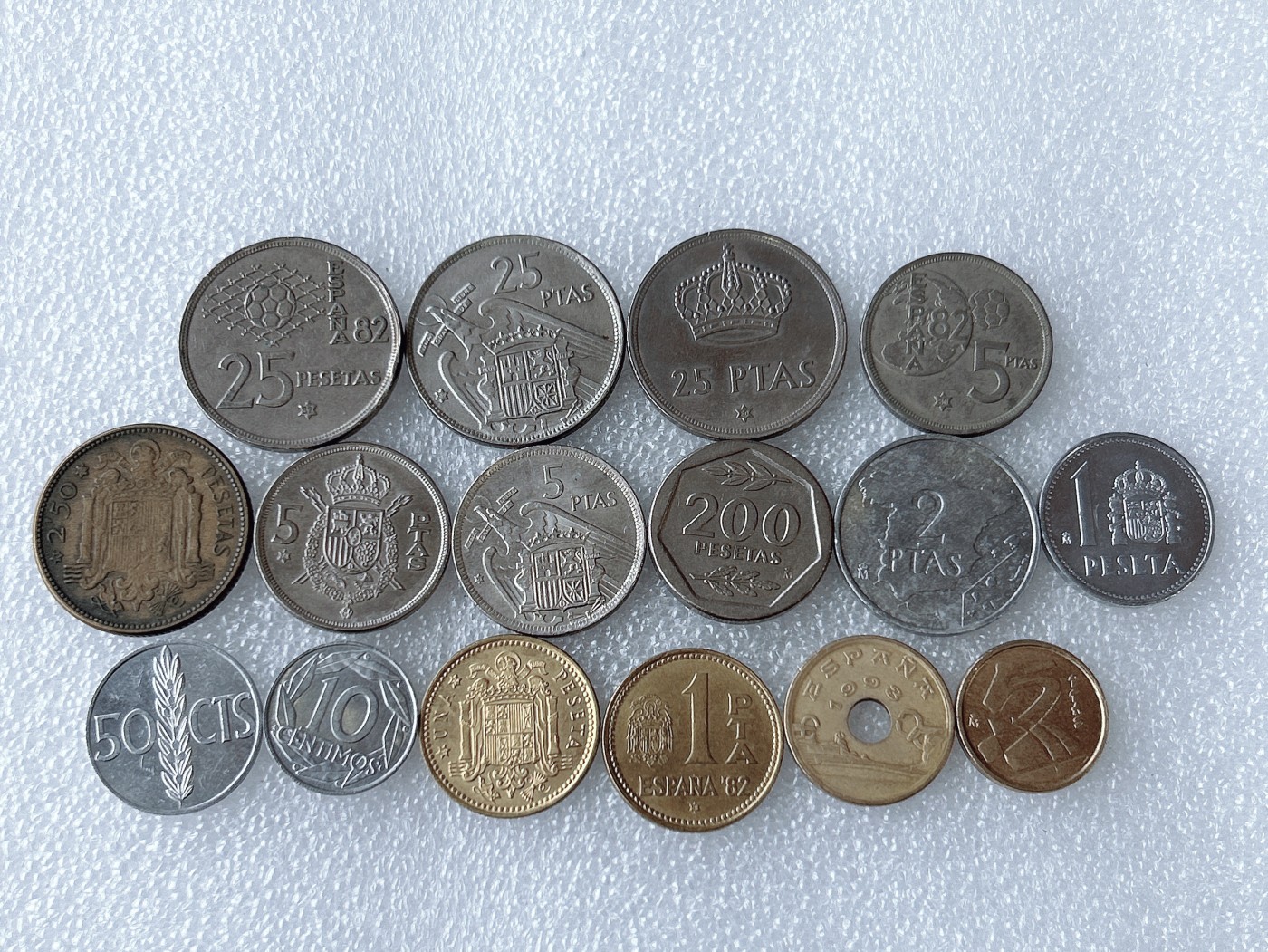 第一海外回流一元起拍收藏 散币专场 第63期 西班牙硬币 16枚