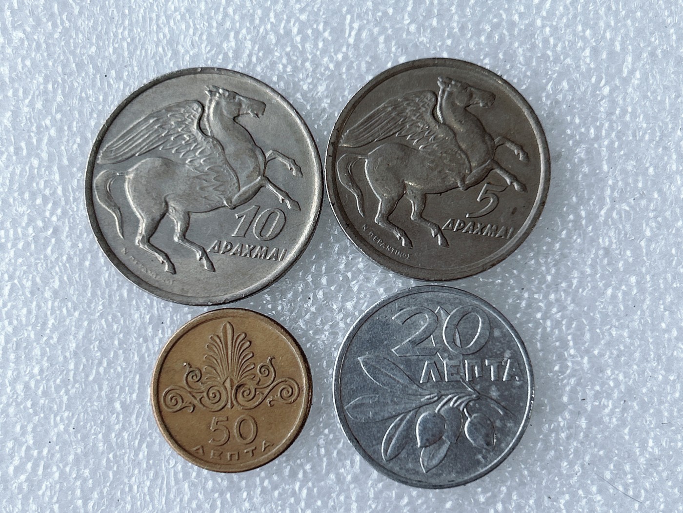 第一海外回流一元起拍收藏 散币专场 第63期 希腊火凤凰版 4枚