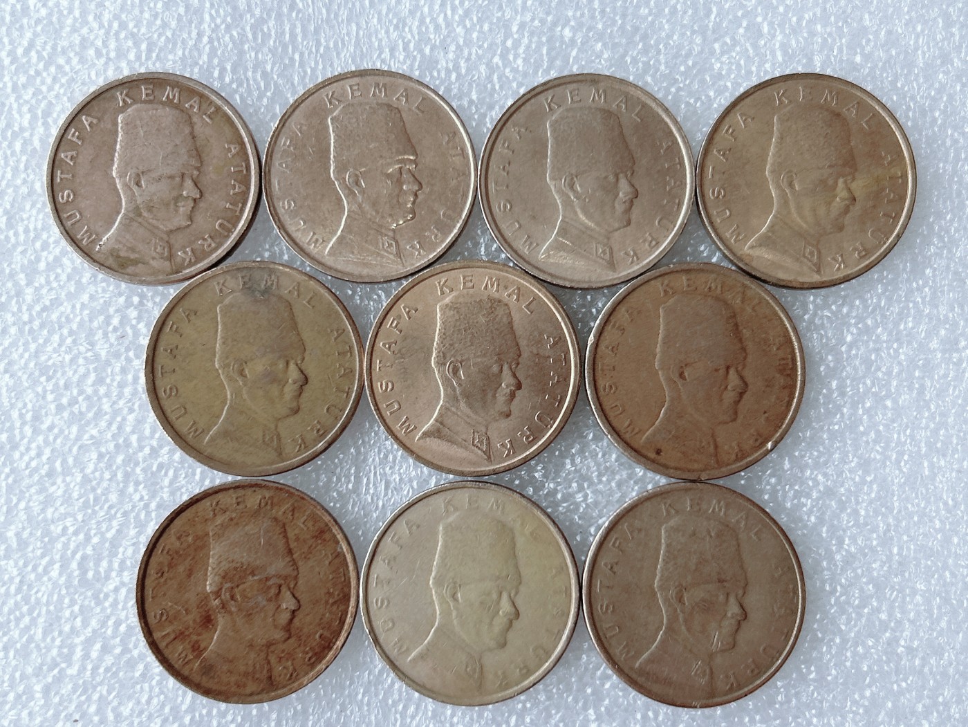 第一海外回流一元起拍收藏 散币专场 第63期 土耳其10万里拉 10枚