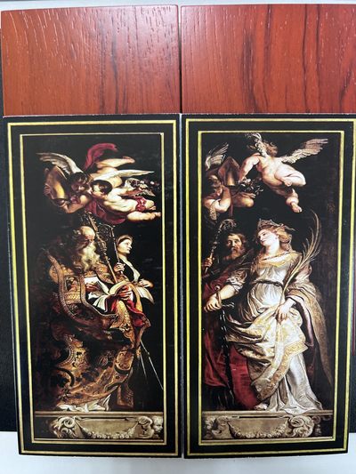 康怡轩钱币【俄罗斯+纽埃+新西兰+基里巴斯+德国 专场】第251001期  2012纽埃发行《升起十字架》彩色方形精制银套币（3枚/套）原盒原证