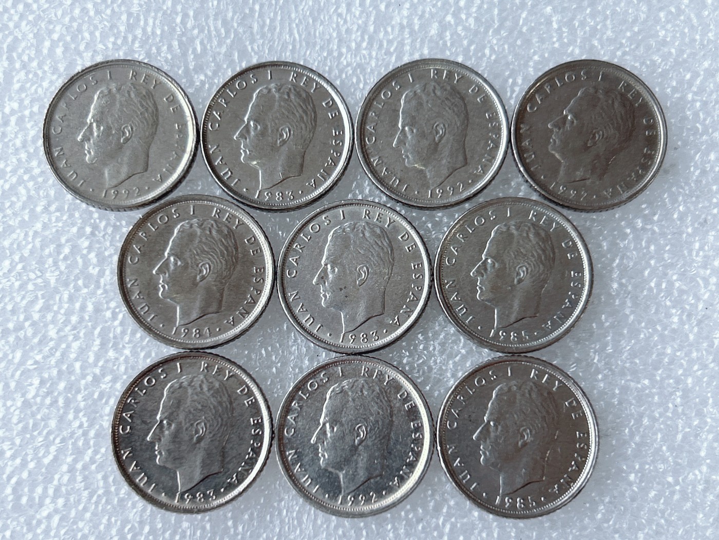 第一海外回流一元起拍收藏 散币专场 第63期 西班牙10比塞塔 10枚