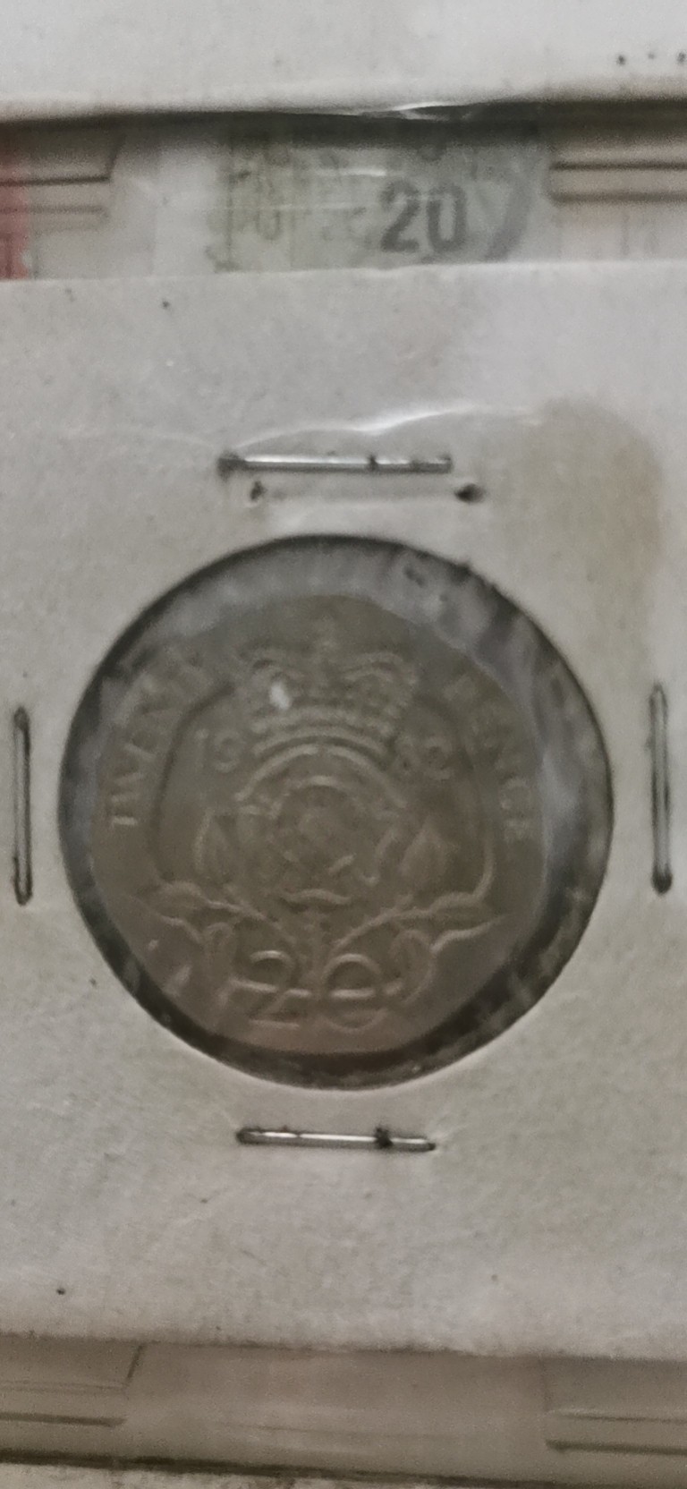 英国1982年20便士
