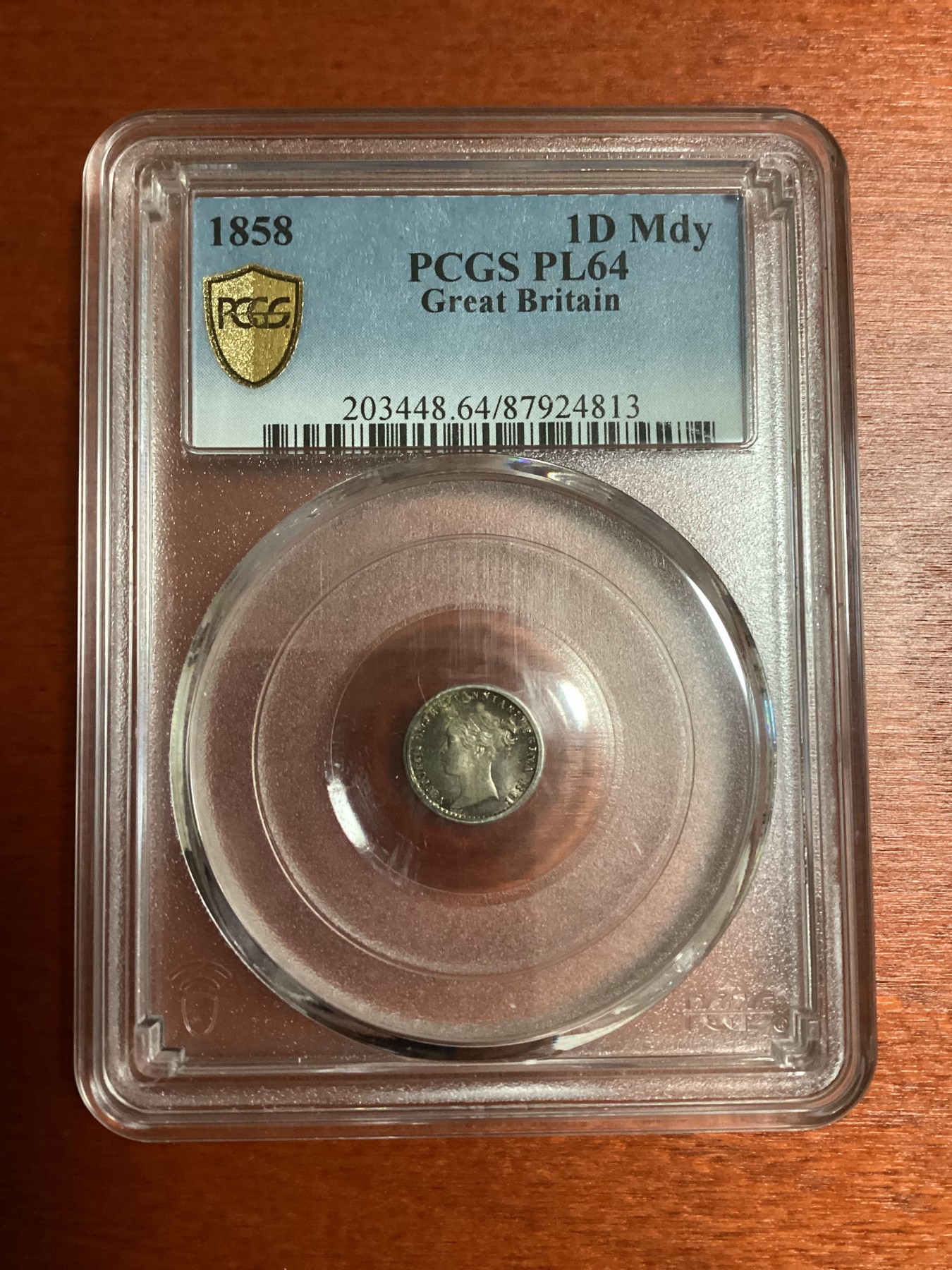 长老汇兔年精选第二场 1858英国维多利亚早期濯足币一套四枚，PCGS PL64-65分，很难得，基本都是冠亚军分