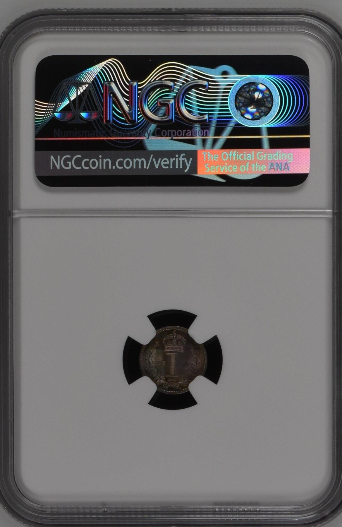 长老汇兔年精选第二场 1896英国维多利亚濯足币1便士银币，NGC MS65分，超高分