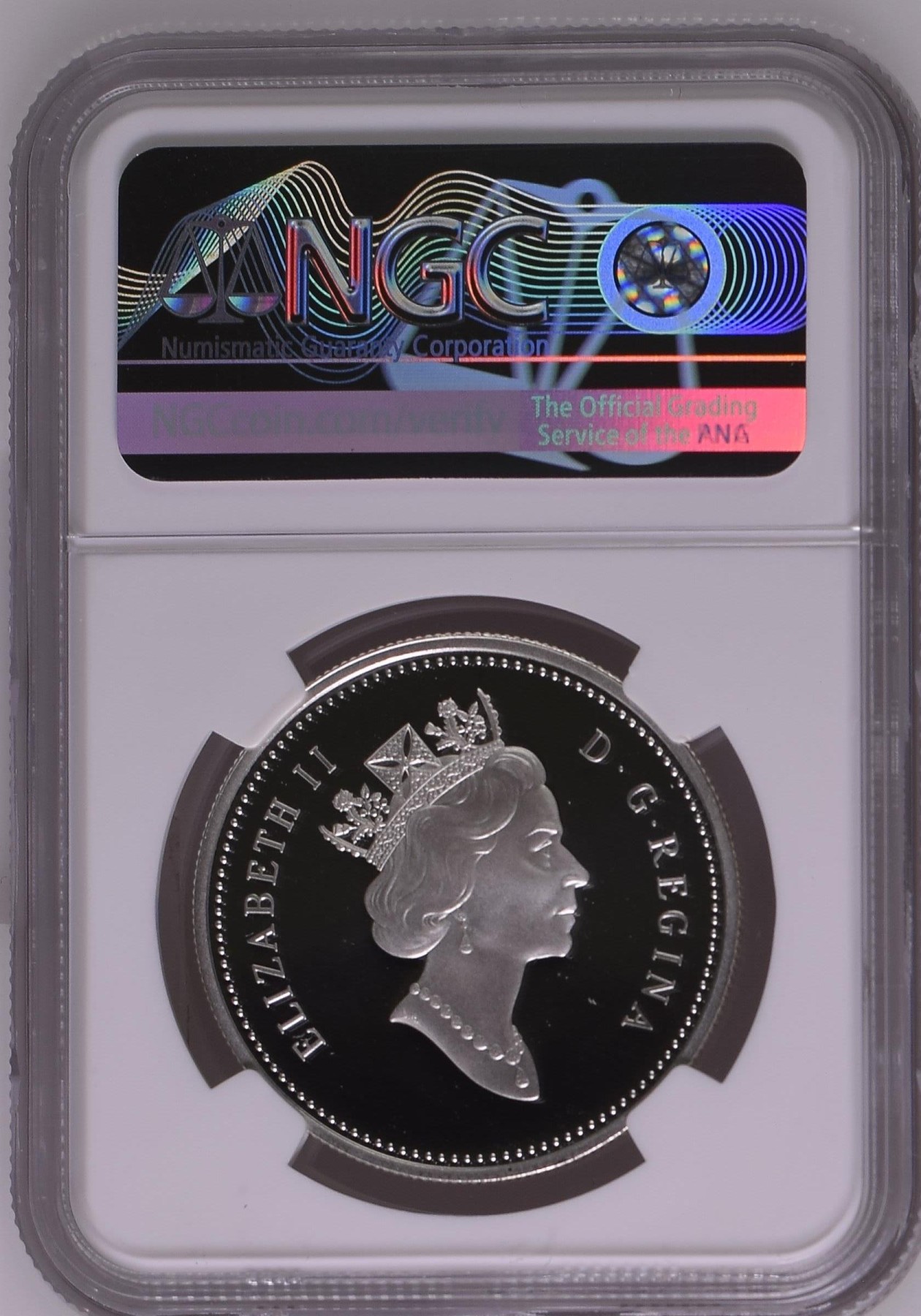 长老汇兔年精选第二场 2003 加拿大科伯特银矿百年纪念1加元精制银币，NGC PF69UC，更高分仅有13枚