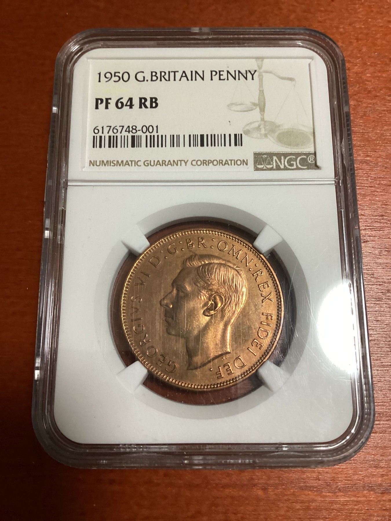 长老汇兔年精选第二场 1950英国乔治六世精制套币9枚，NGC PF63-65分不等，未评级一套价格280美金